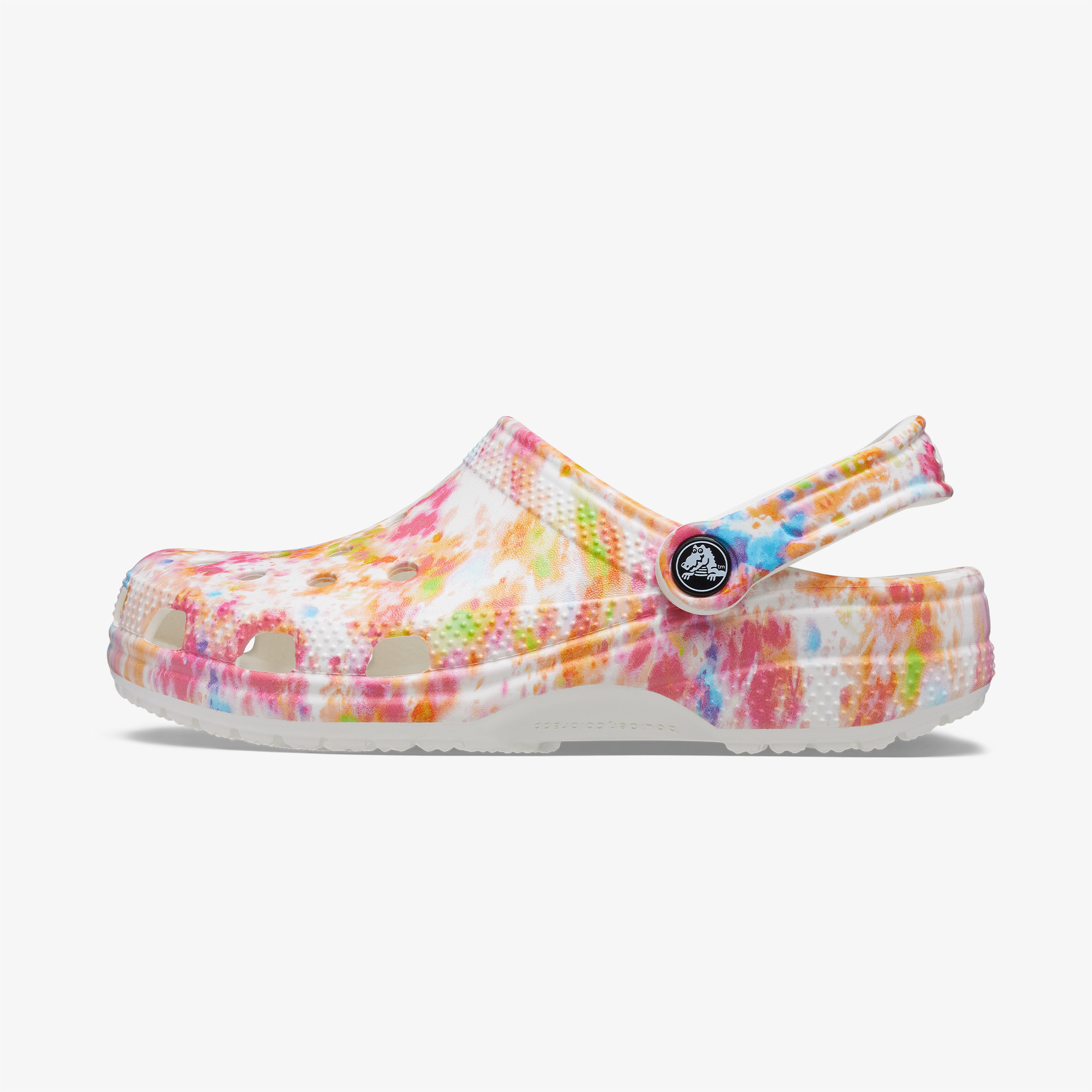 Crocs Classic Tie Dye Graphic Clog Kadın Renkli Terlik