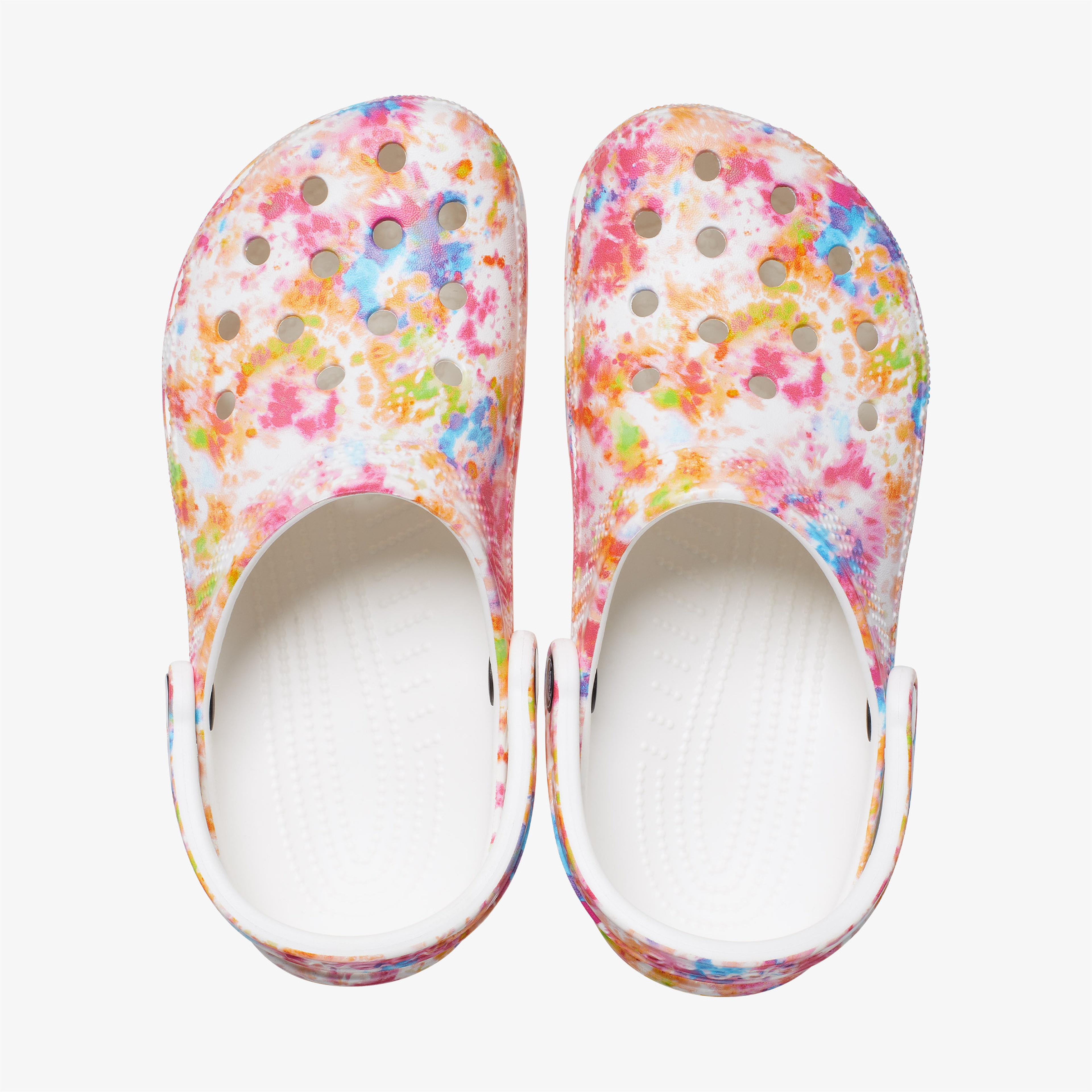 Crocs Classic Tie Dye Graphic Clog Kadın Renkli Terlik