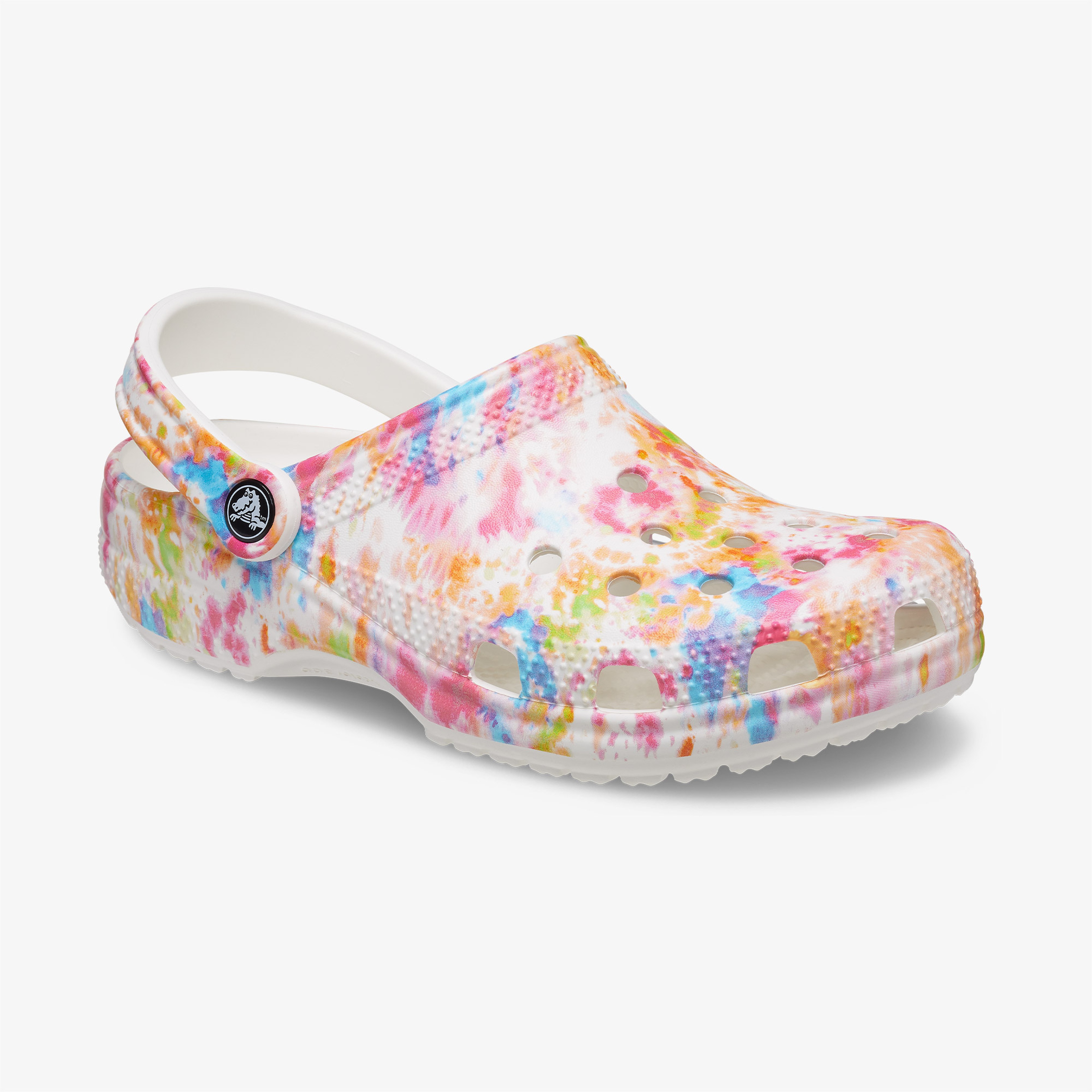 Crocs Classic Tie Dye Graphic Clog Kadın Renkli Terlik