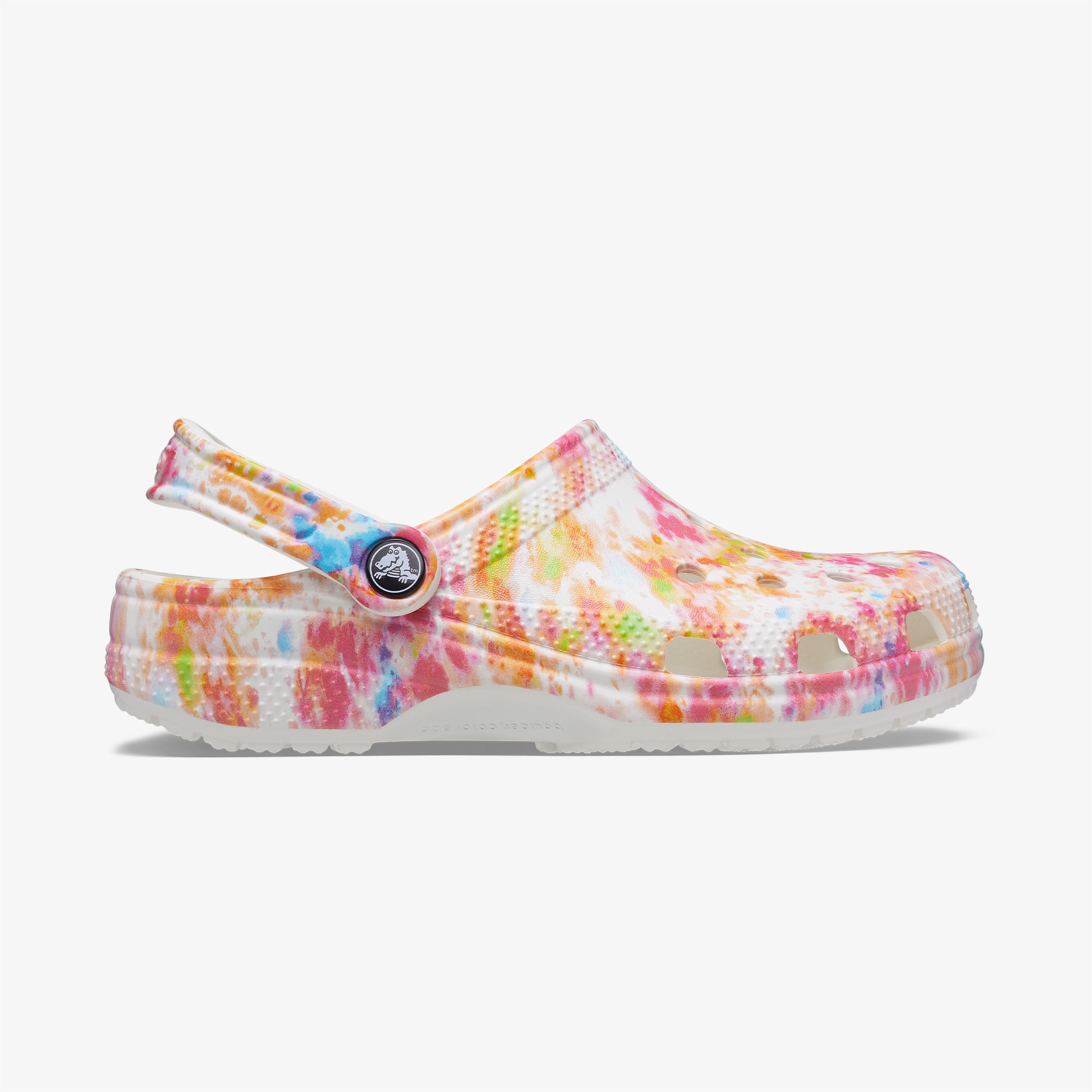 Crocs Classic Tie Dye Graphic Clog Kadın Renkli Terlik