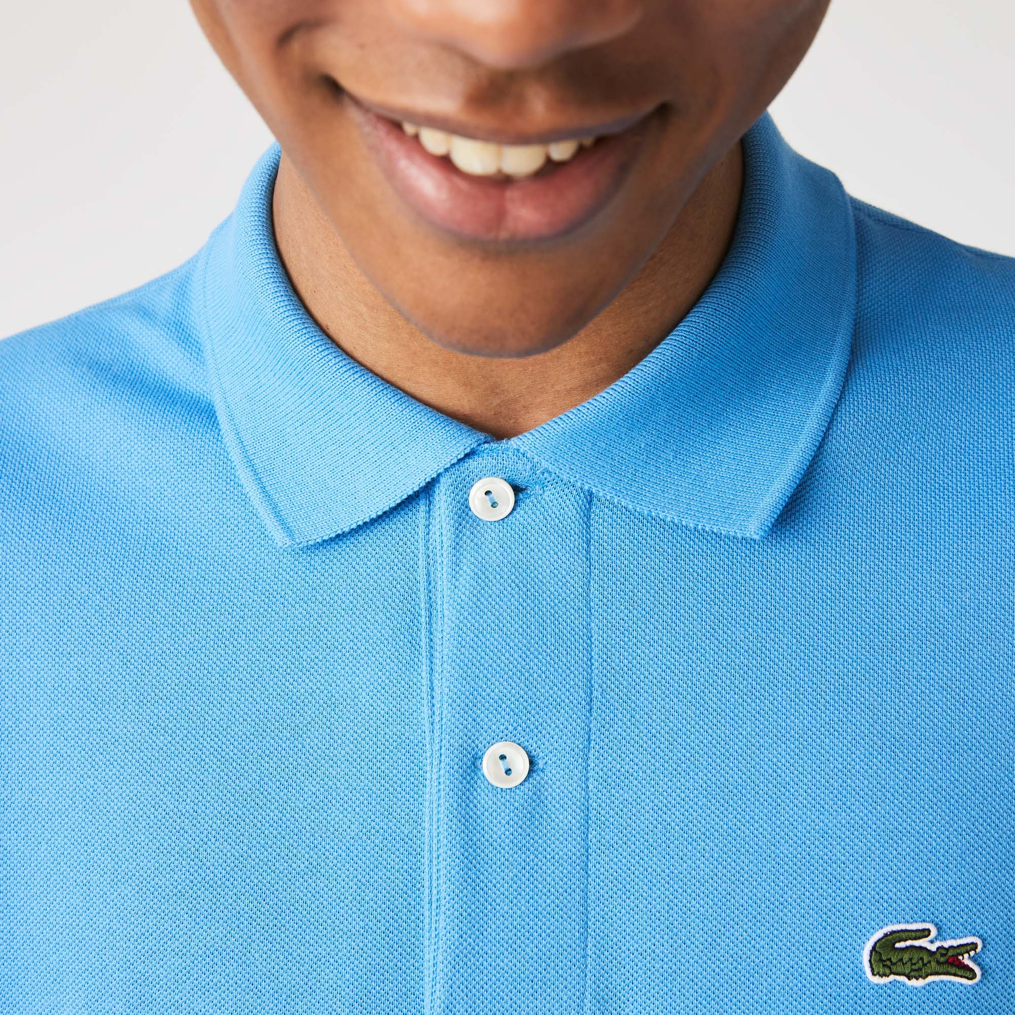 Lacoste Erkek Classic Fit Uzun Kollu Mavi L1212 Polo