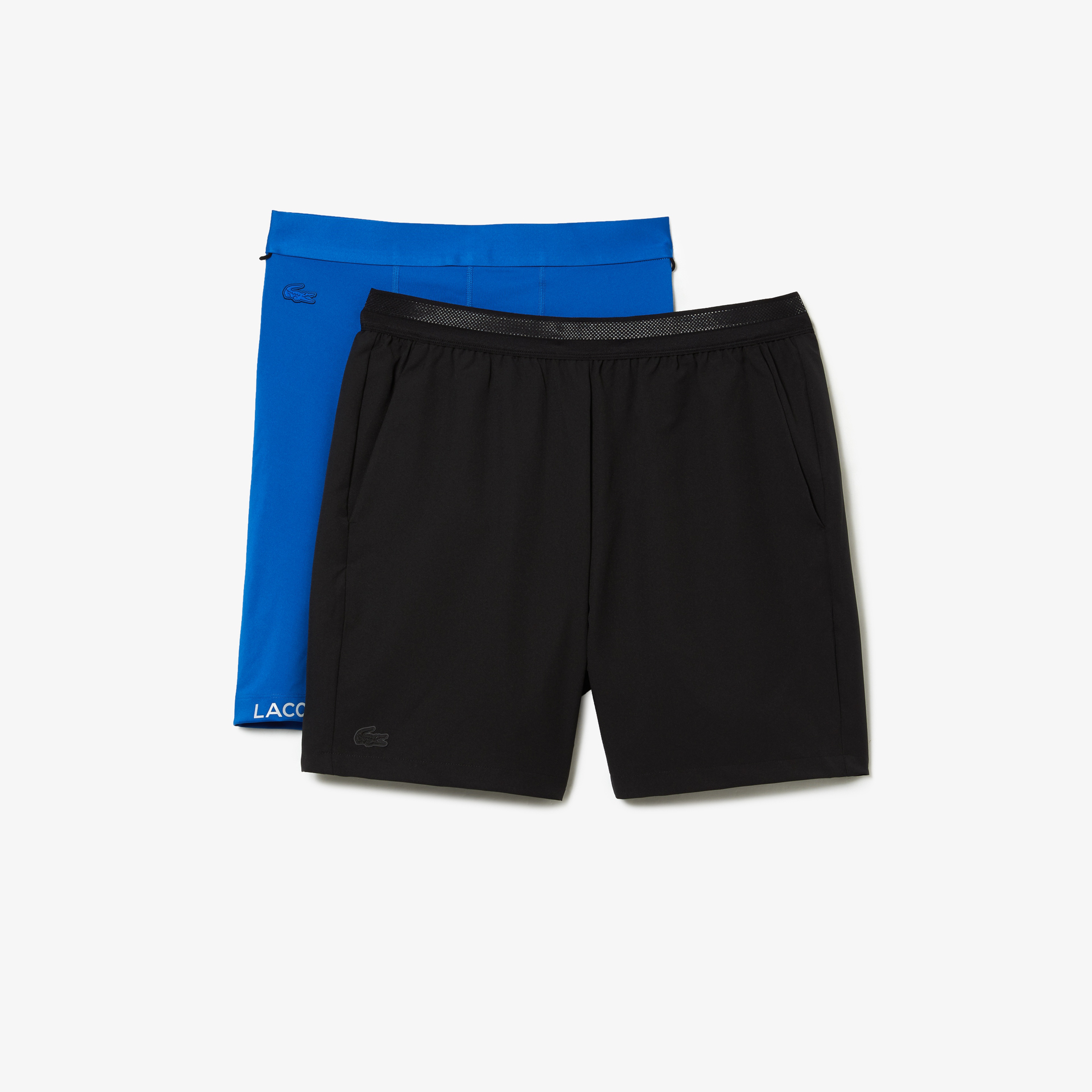 Lacoste Active Erkek Baskılı Siyah Şort