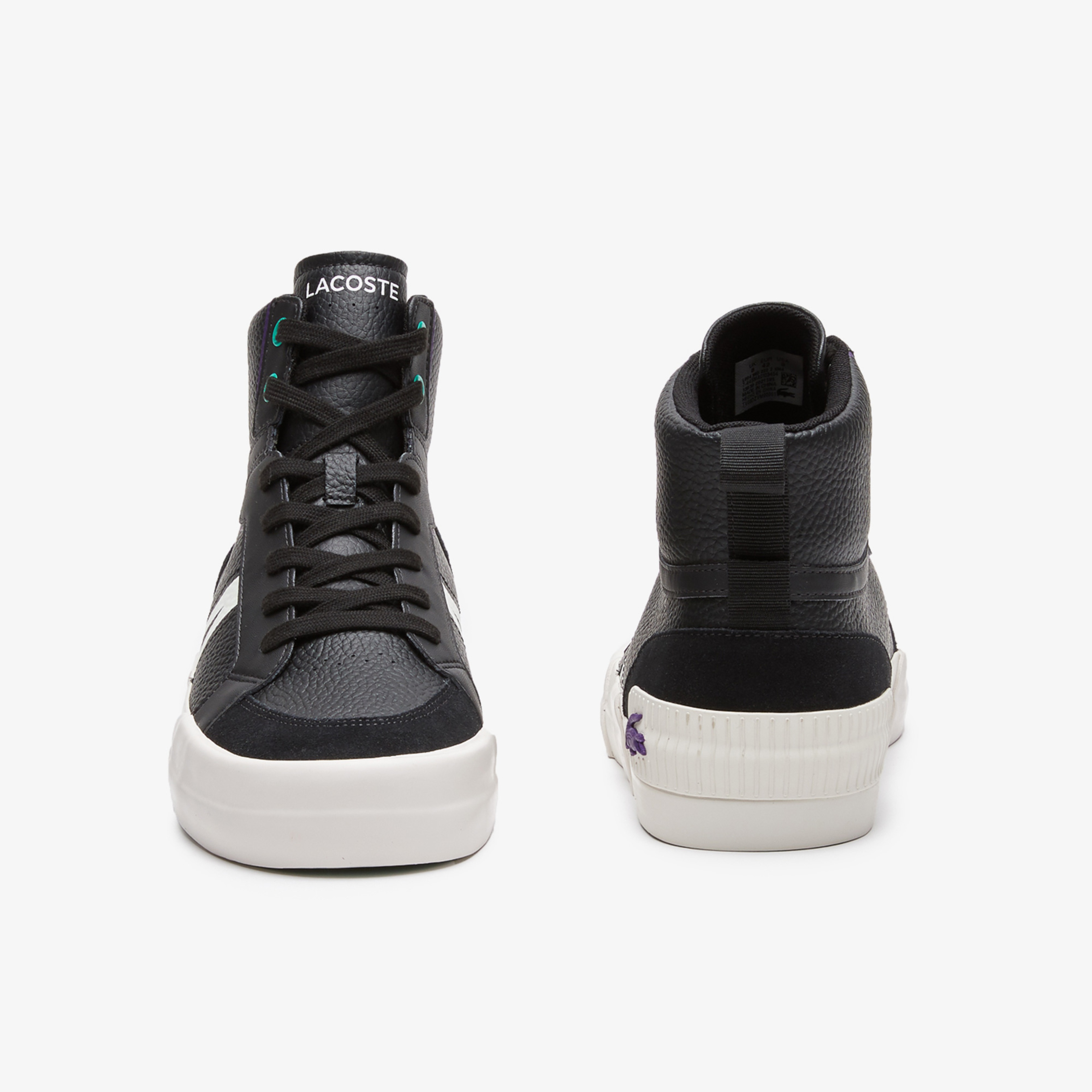 Lacoste SPORT L004 Mid Erkek Siyah Sneaker