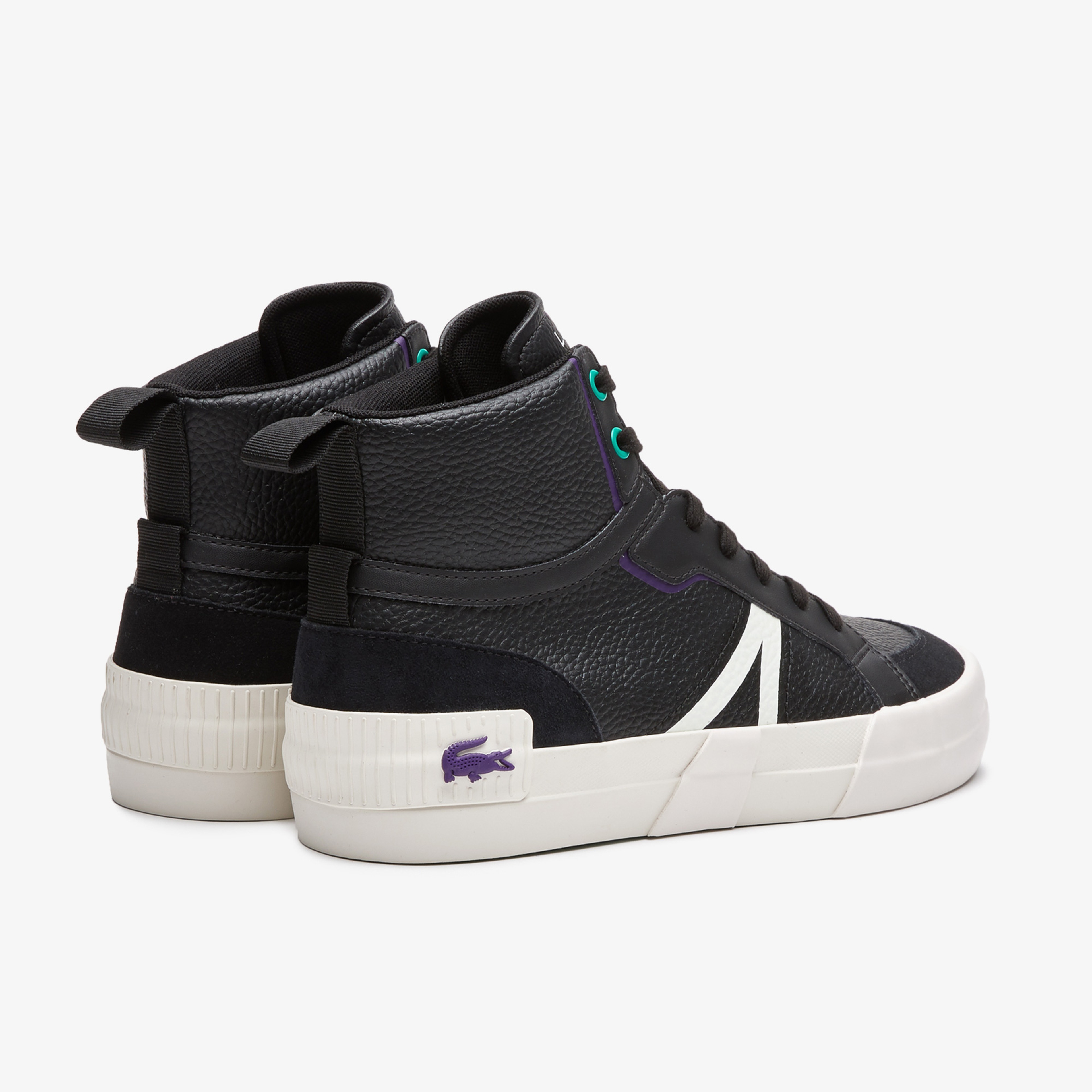 Lacoste SPORT L004 Mid Erkek Siyah Sneaker
