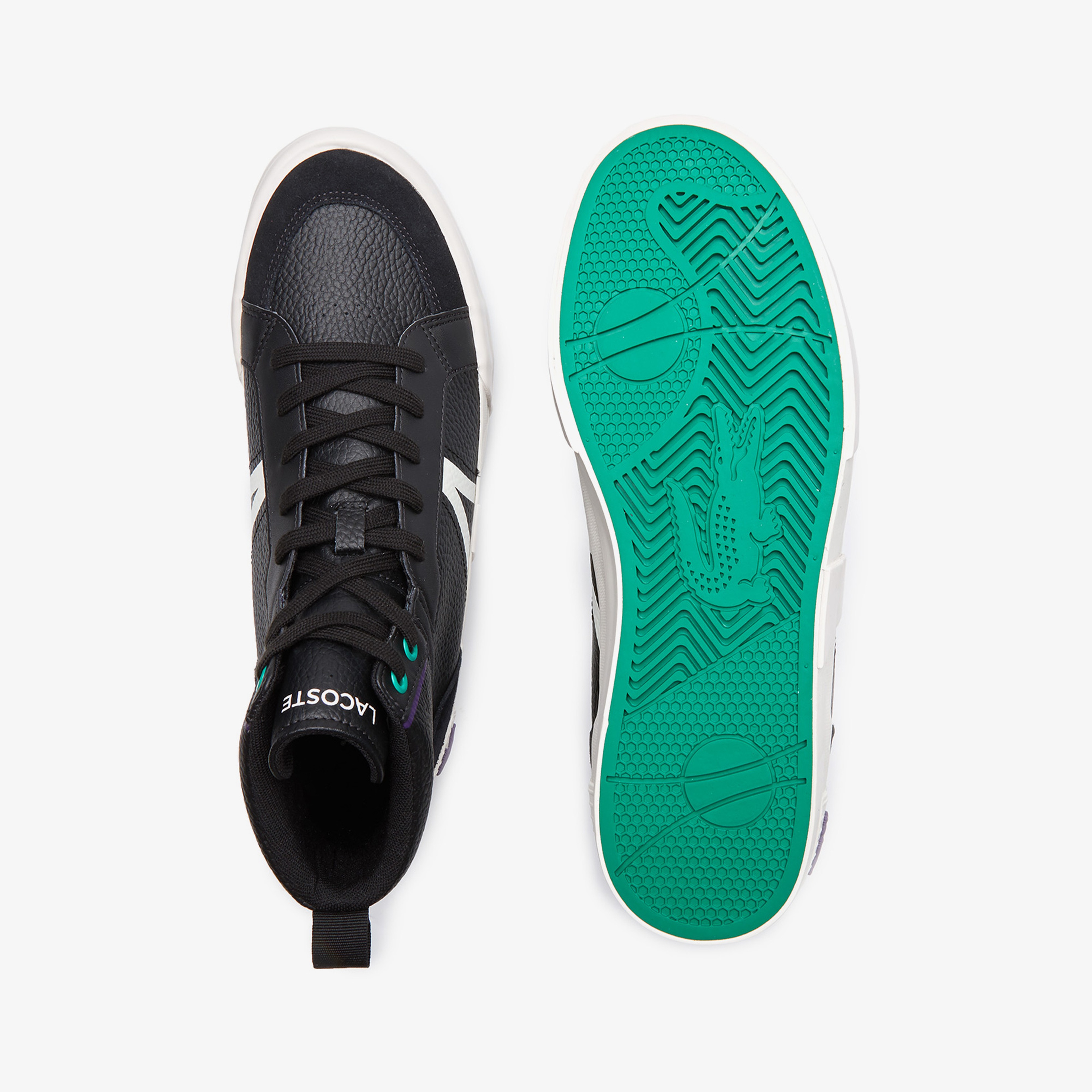 Lacoste SPORT L004 Mid Erkek Siyah Sneaker