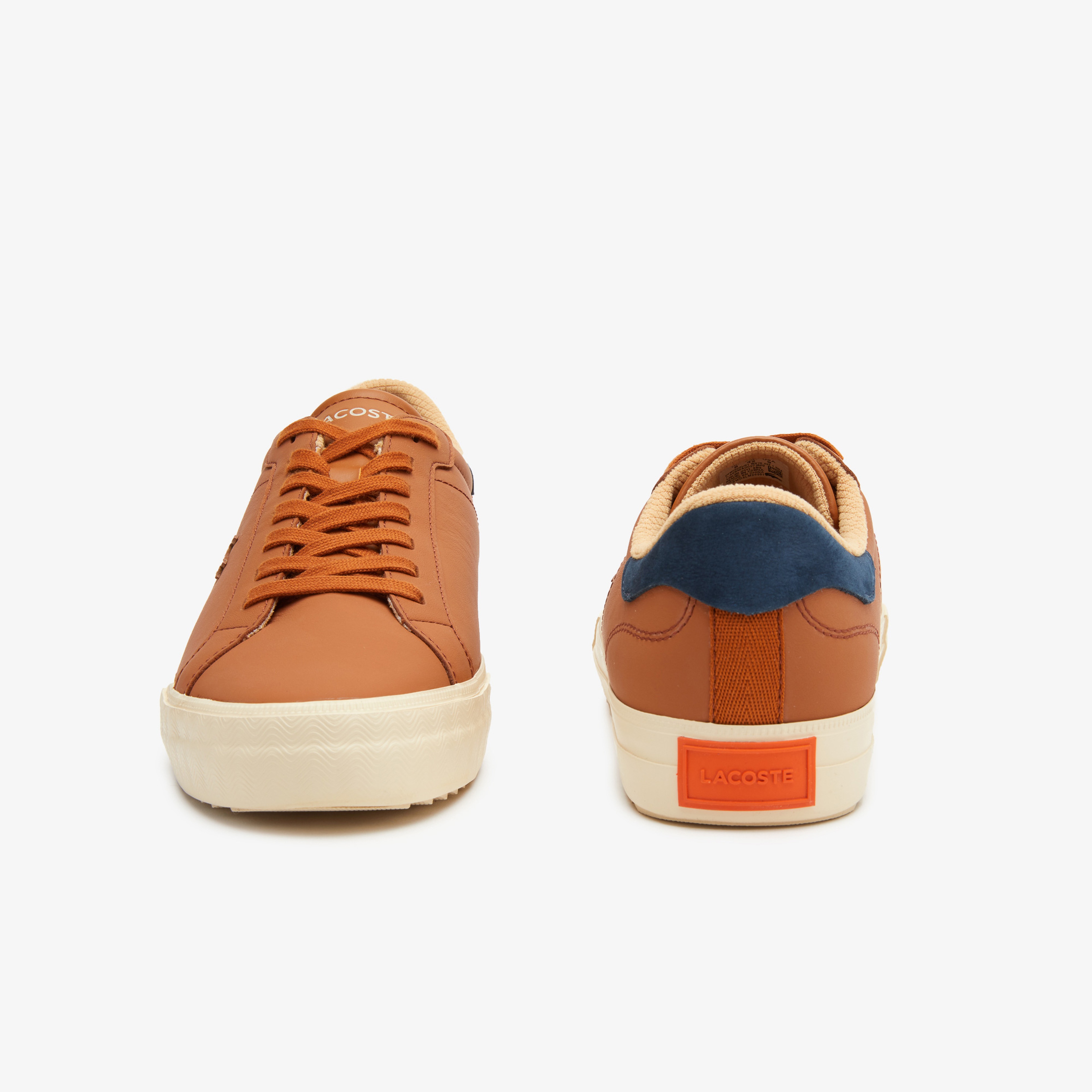 Lacoste SPORT Powercourt Erkek Deri Kahverengi Sneaker