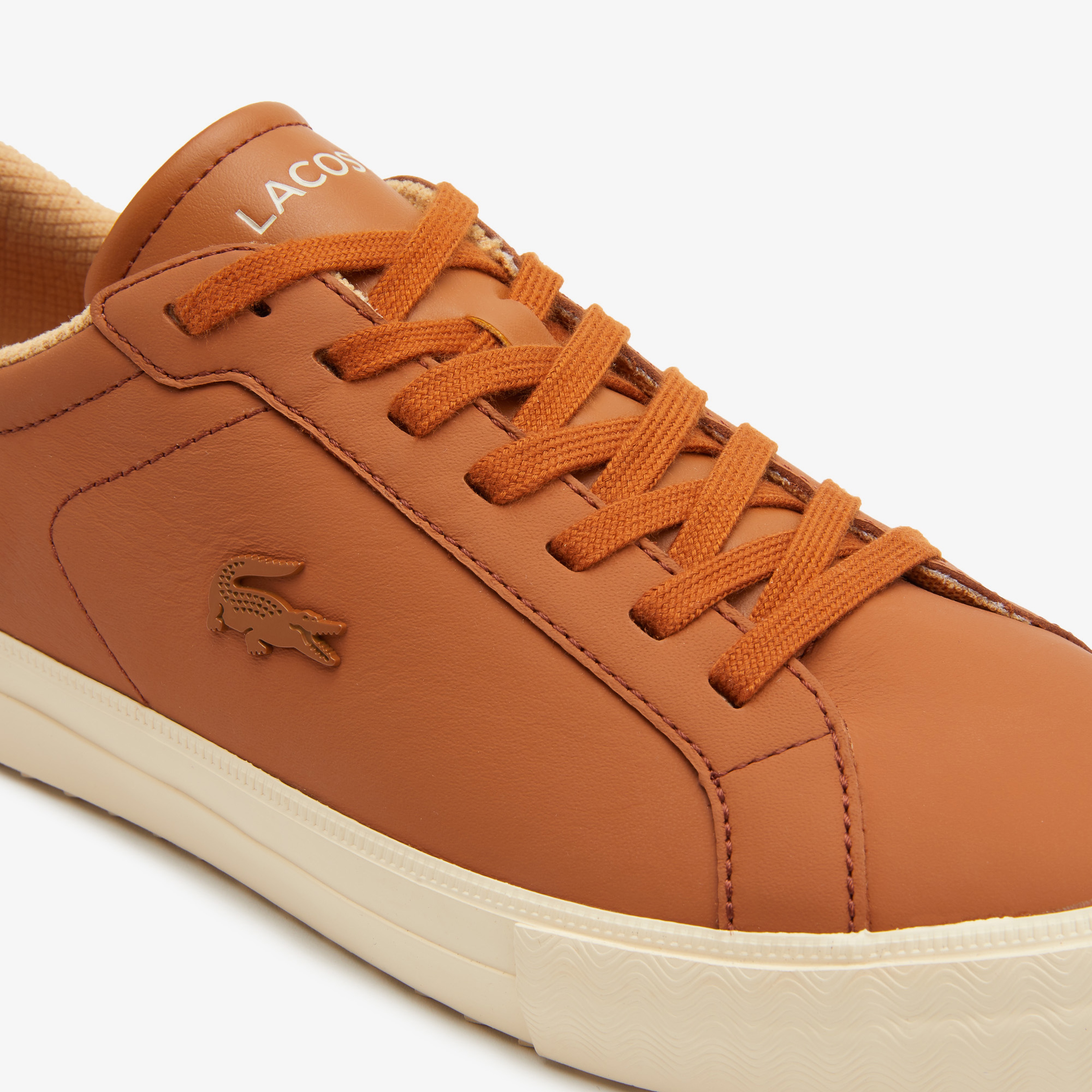 Lacoste SPORT Powercourt Erkek Deri Kahverengi Sneaker