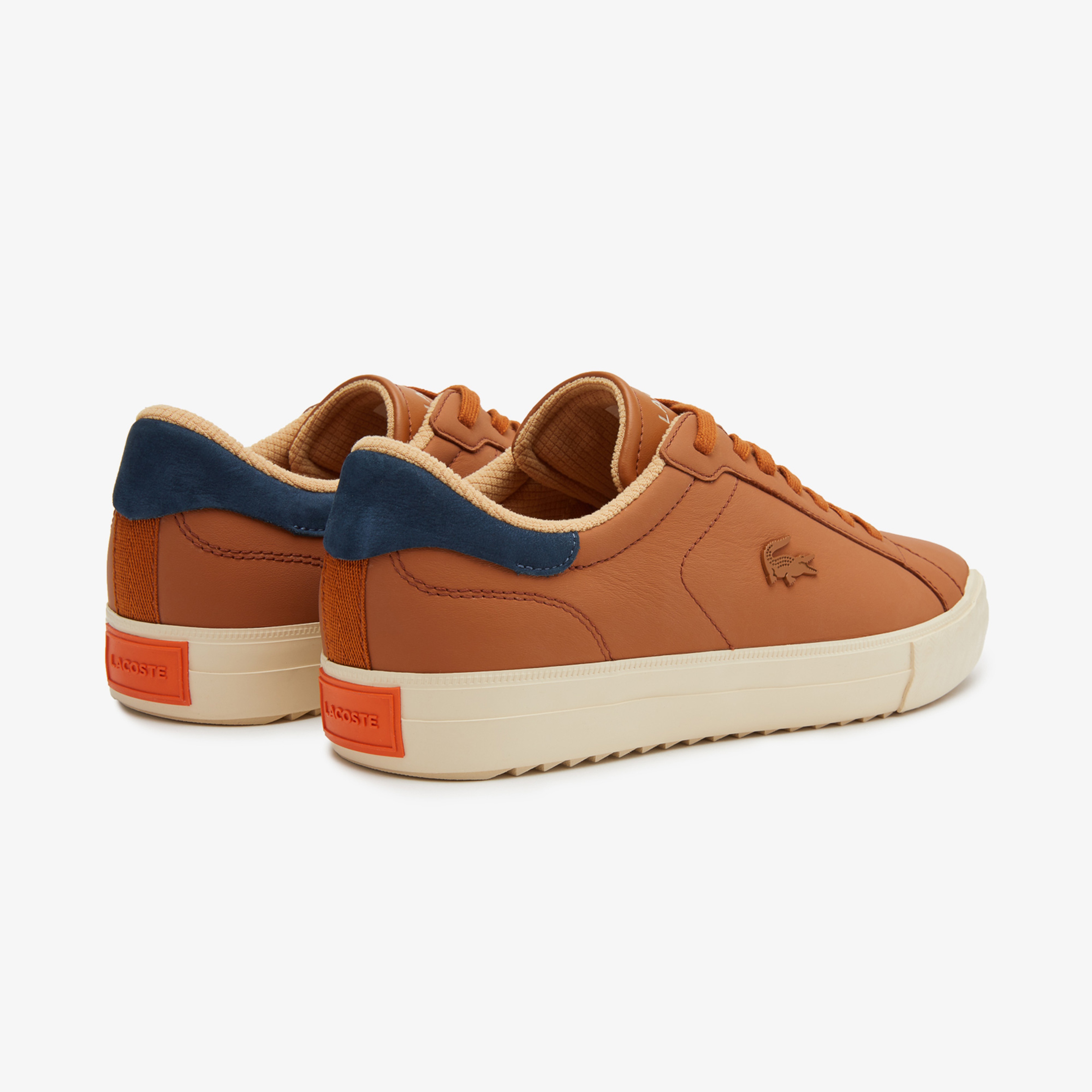 Lacoste SPORT Powercourt Erkek Deri Kahverengi Sneaker