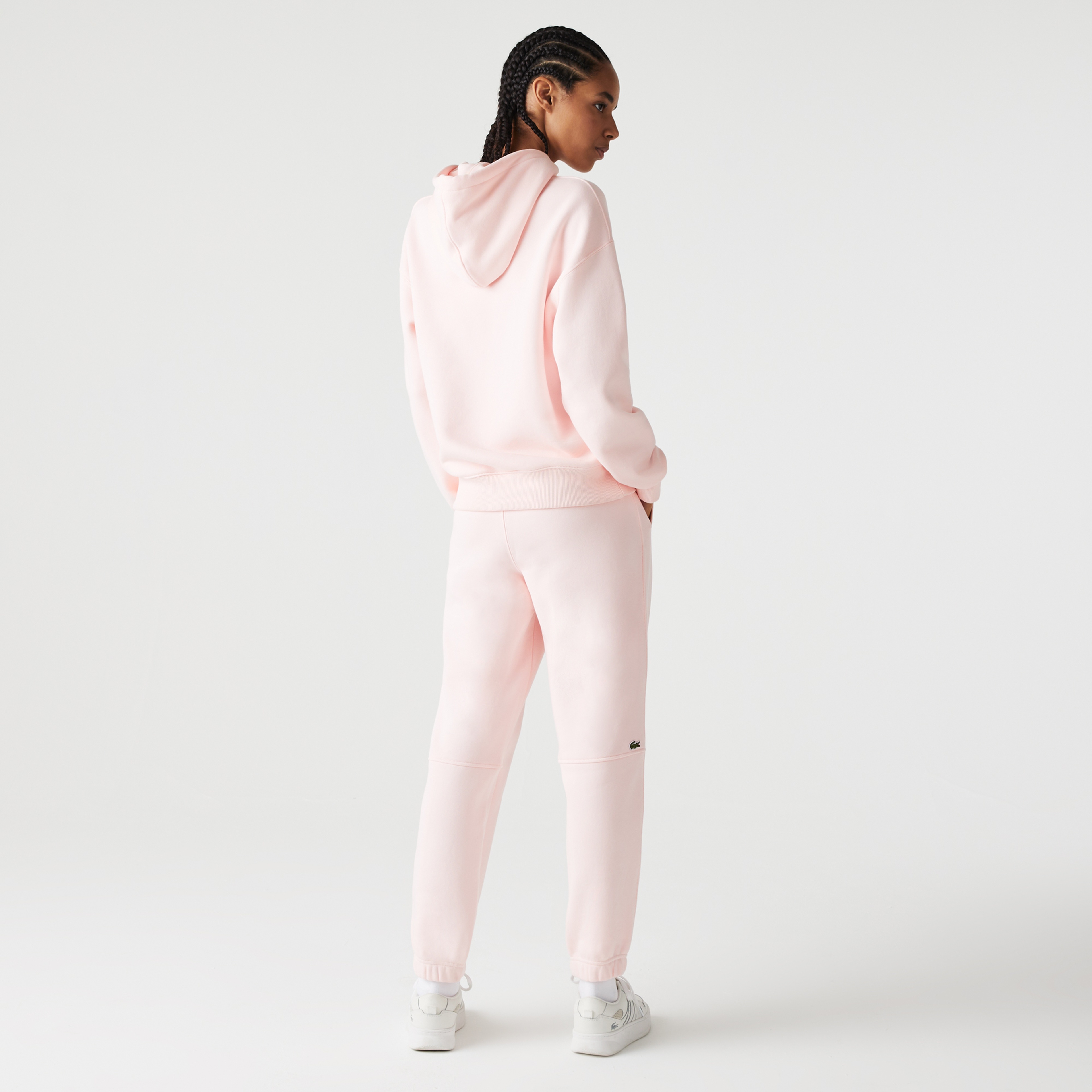 Lacoste Unisex Regular Fit Organik Pamuk Pembe Eşofman Altı