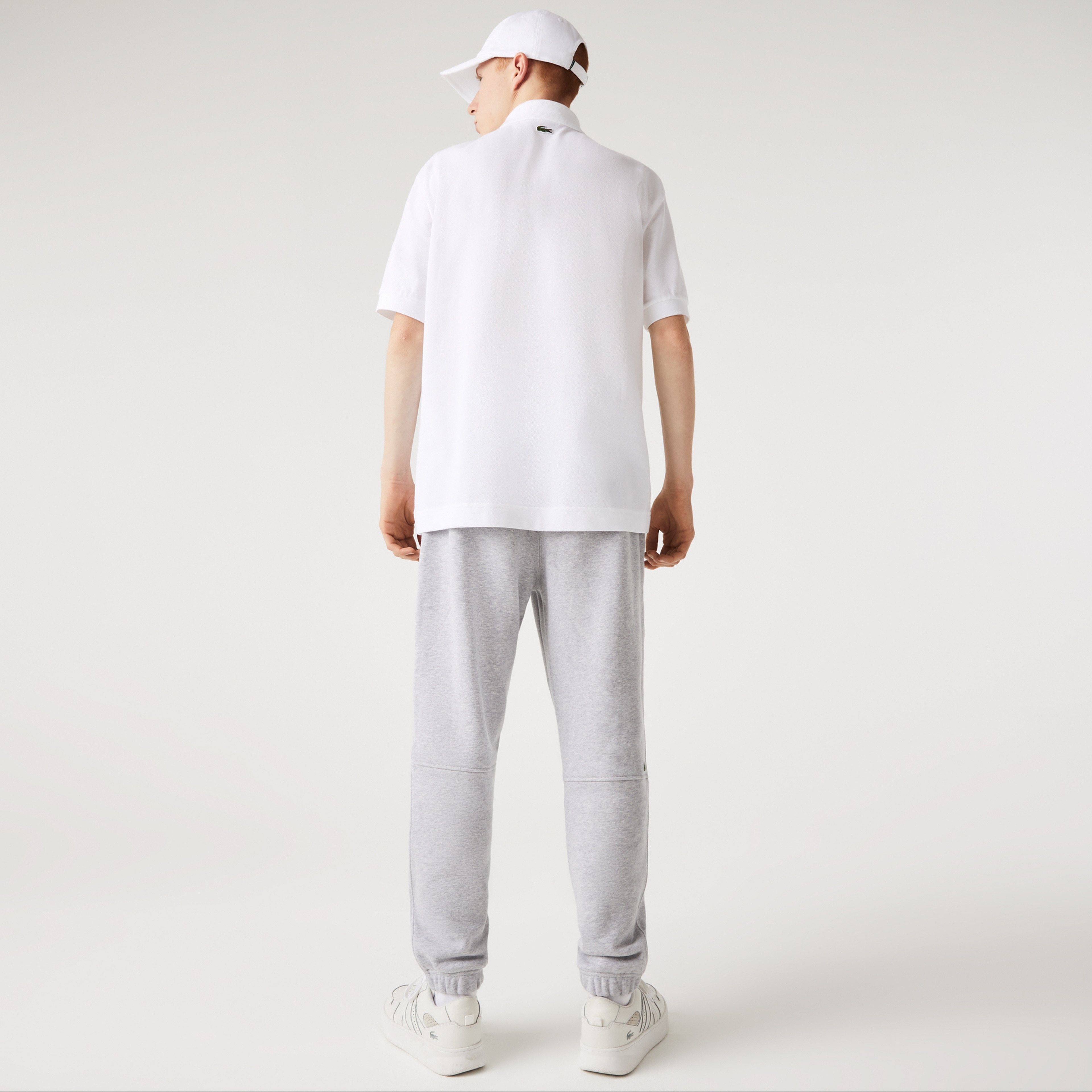 Lacoste Unisex Regular Fit Organik Pamuk Gri Eşofman Altı