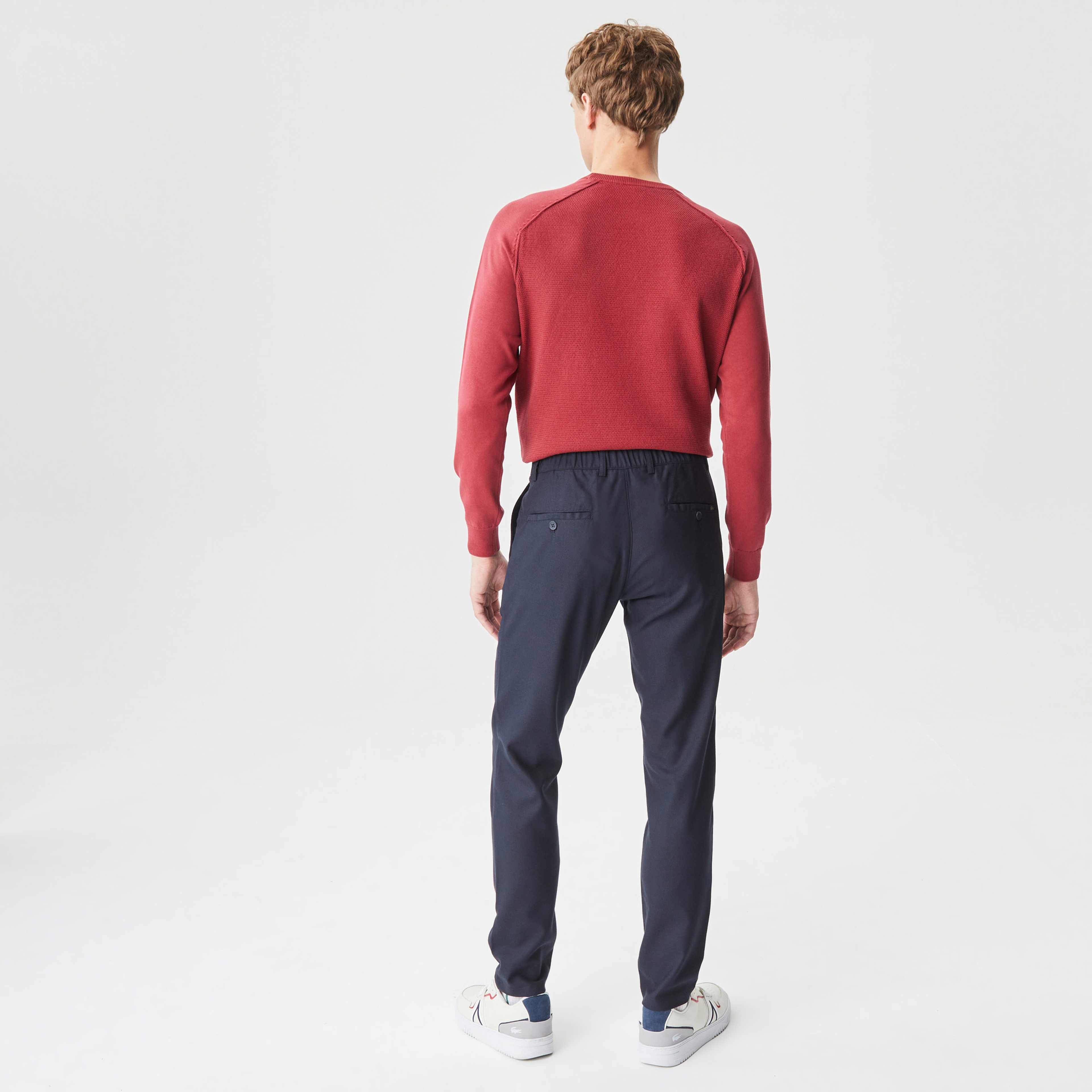 Lacoste Erkek Slim Fit Lacivert Pantolon