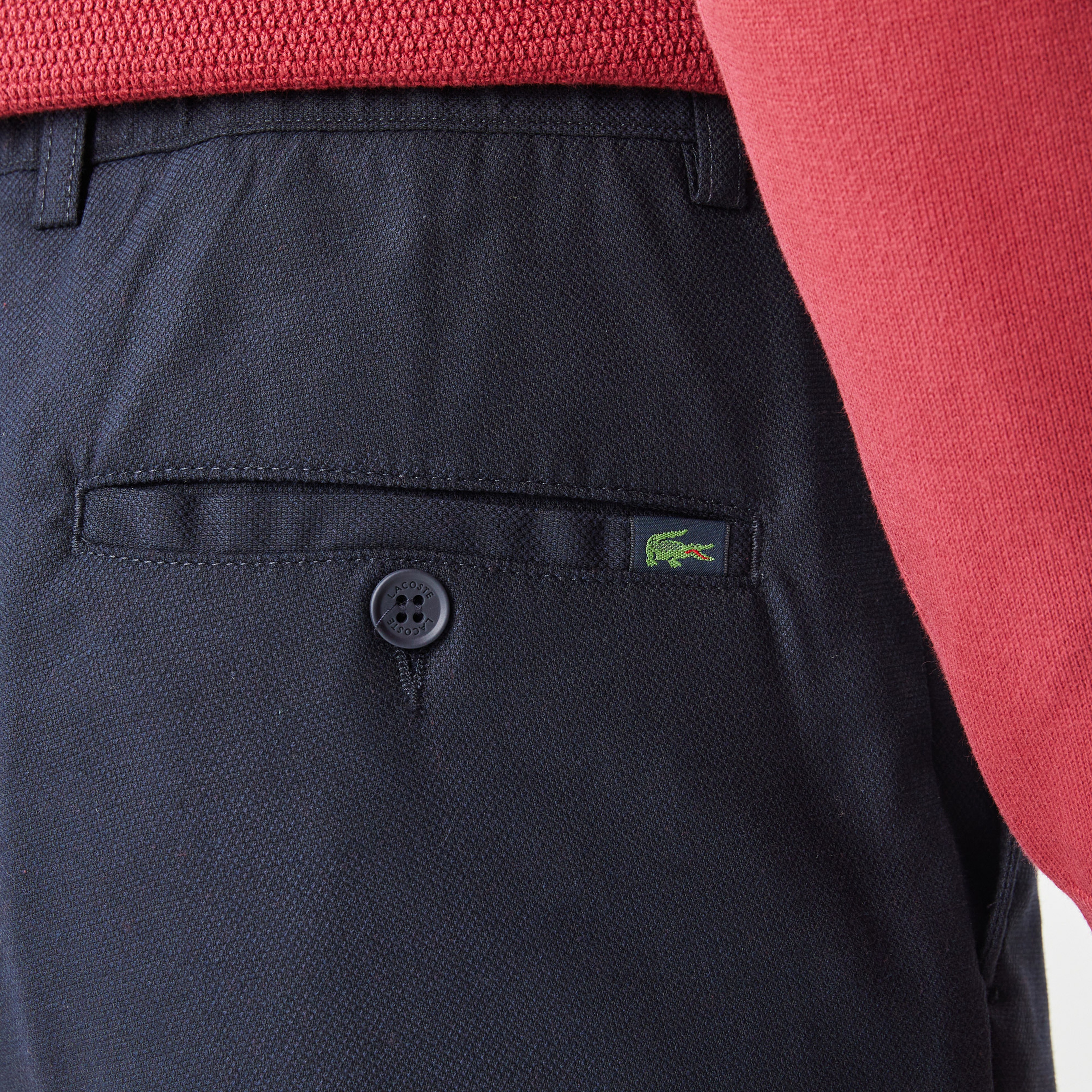 Lacoste Erkek Slim Fit Lacivert Pantolon