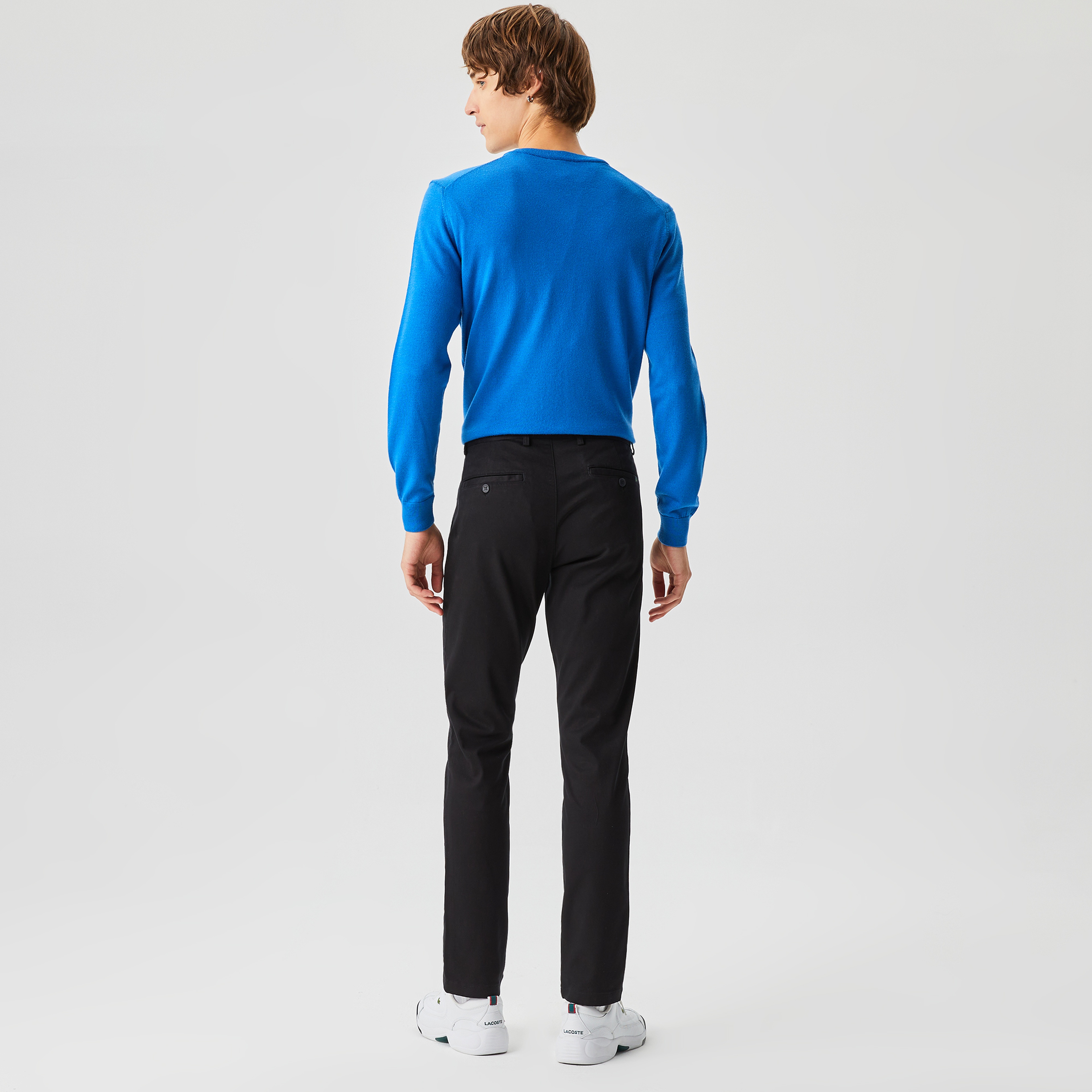Lacoste Erkek Slim Fit Siyah Pantolon
