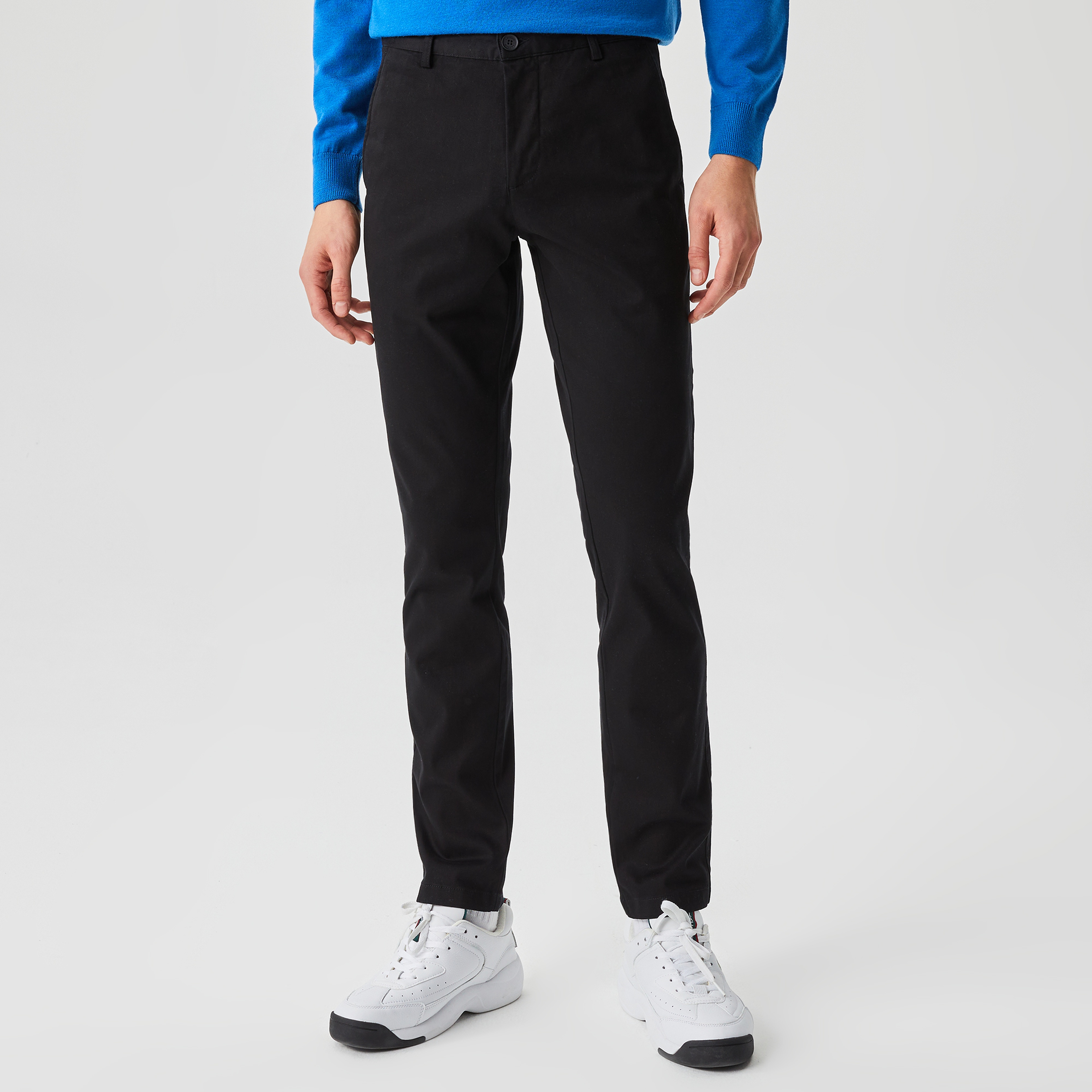 Lacoste Erkek Slim Fit Siyah Pantolon