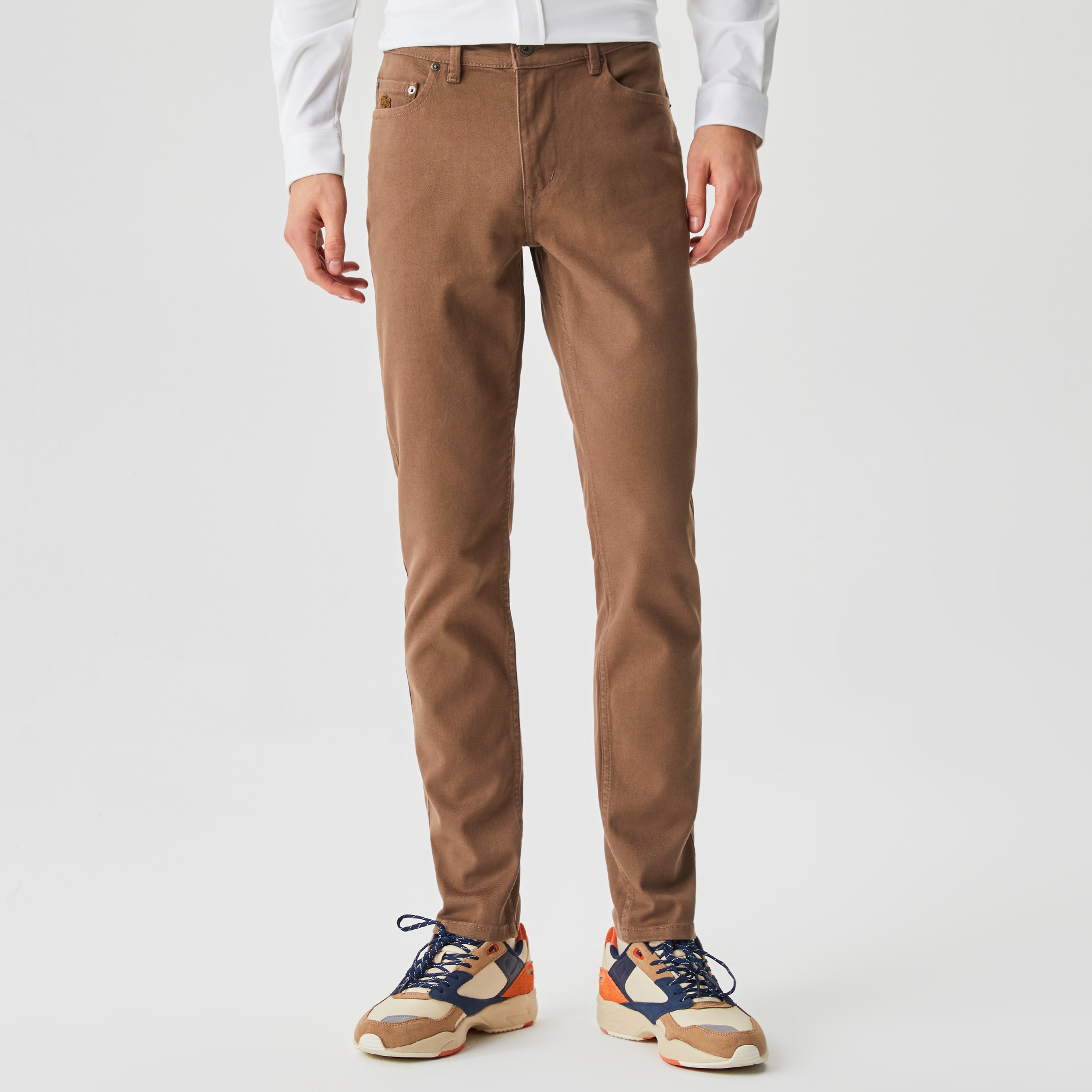 Lacoste Erkek Slim Fit Bej Pantolon