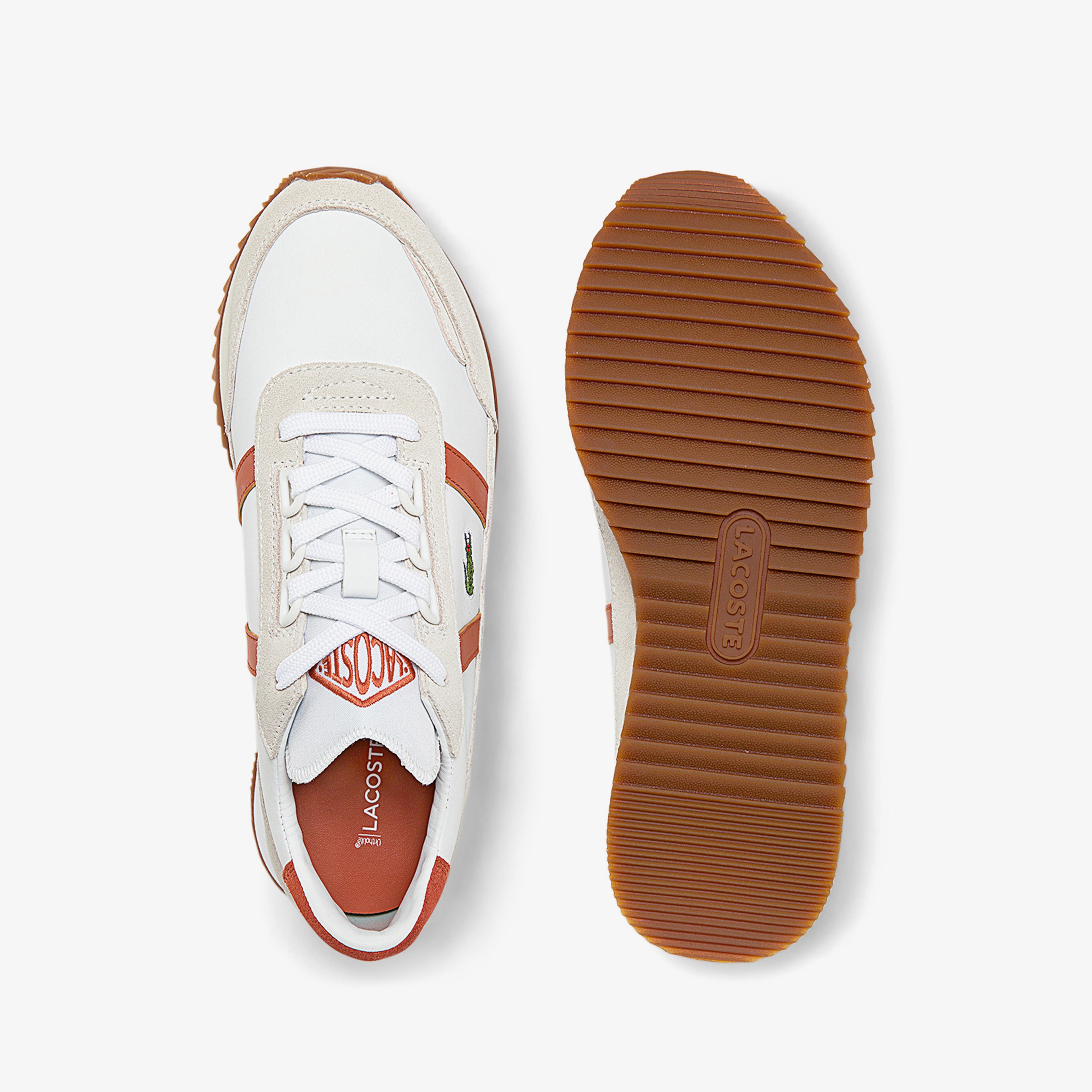 Lacoste Partner Retro Kadın Krem Sneaker