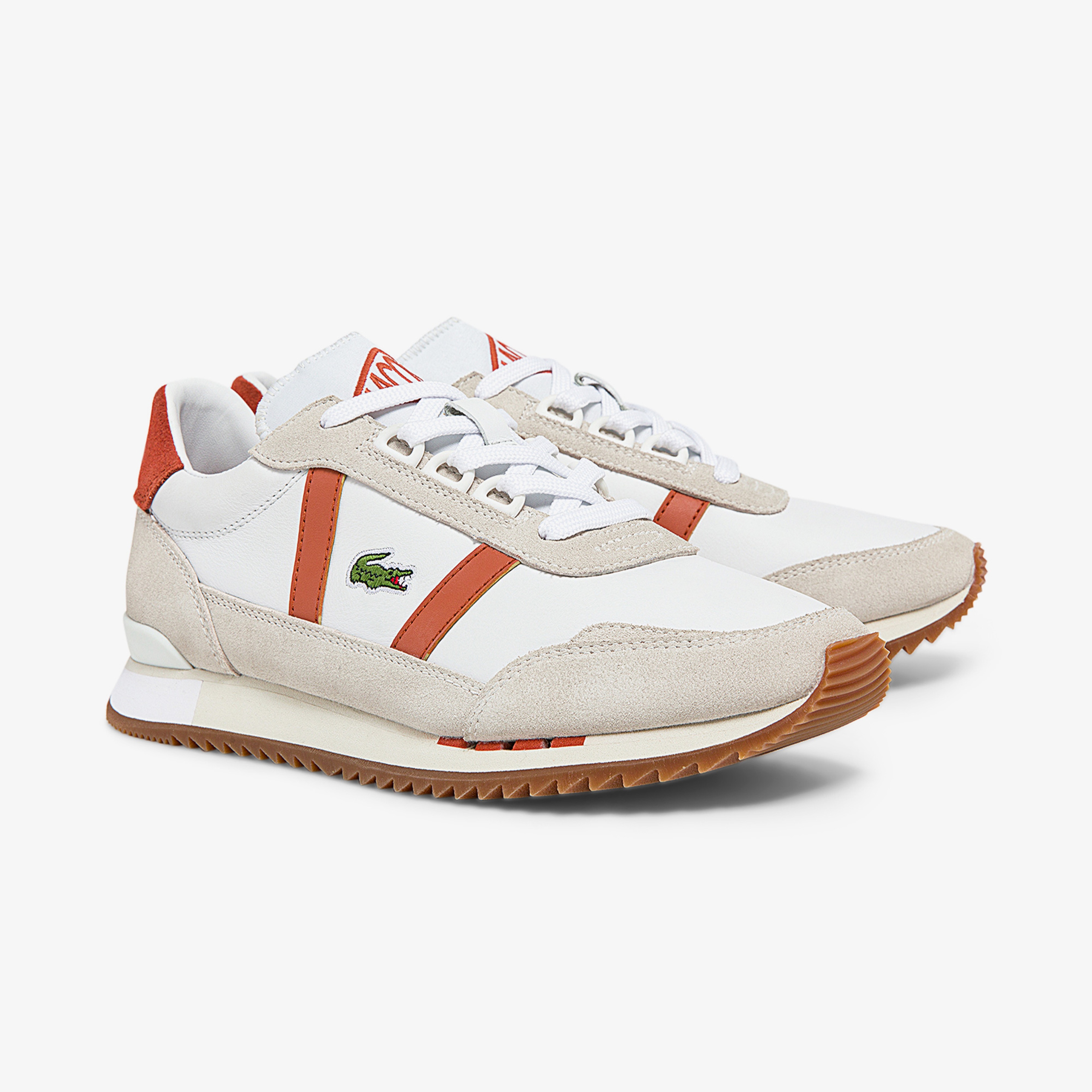 Lacoste Partner Retro Kadın Krem Sneaker