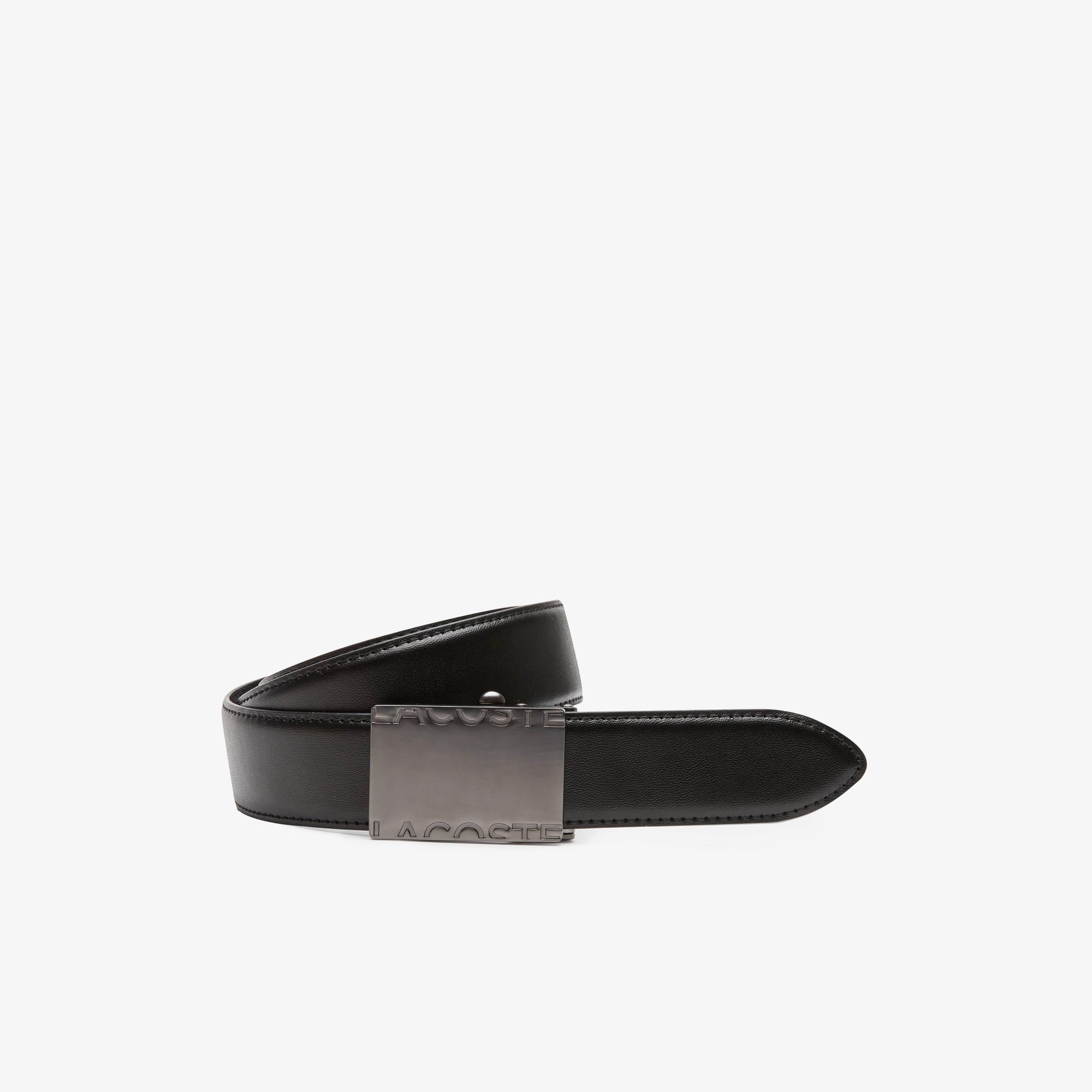 Lacoste Casual Erkek Deri Siyah Kemer