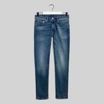 GANT Erkek Mavi Extra Slim Fit Jean Pantolon