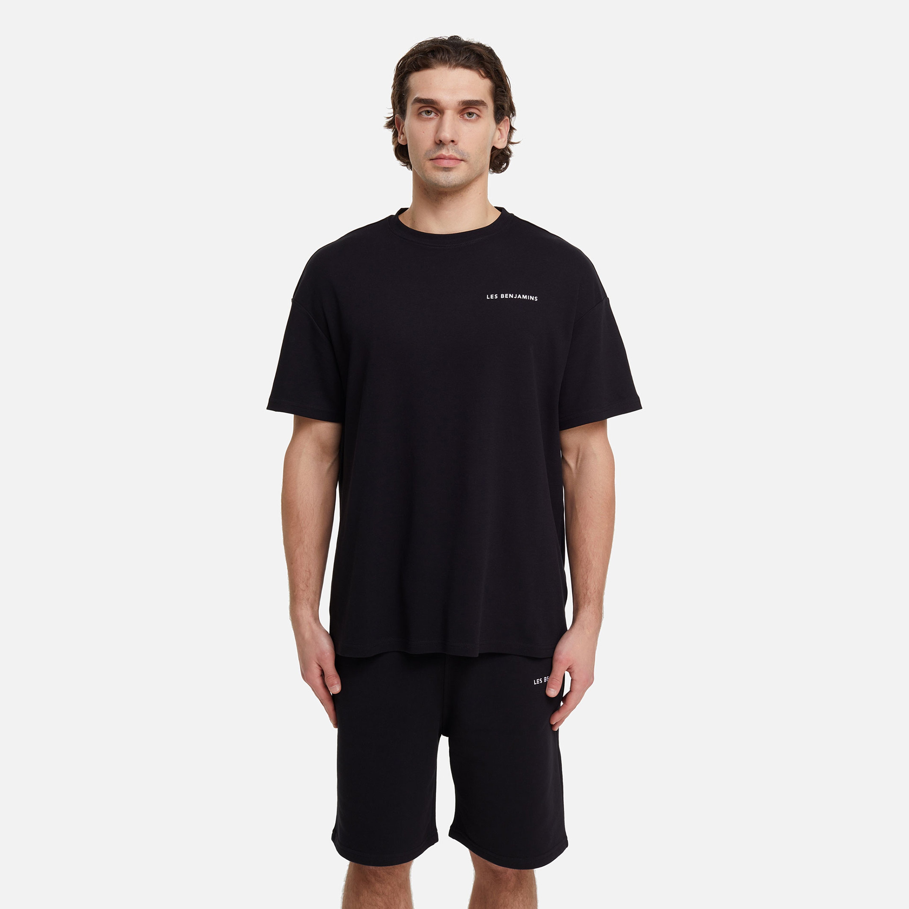Les Benjamins Core Erkek Siyah T-Shirt