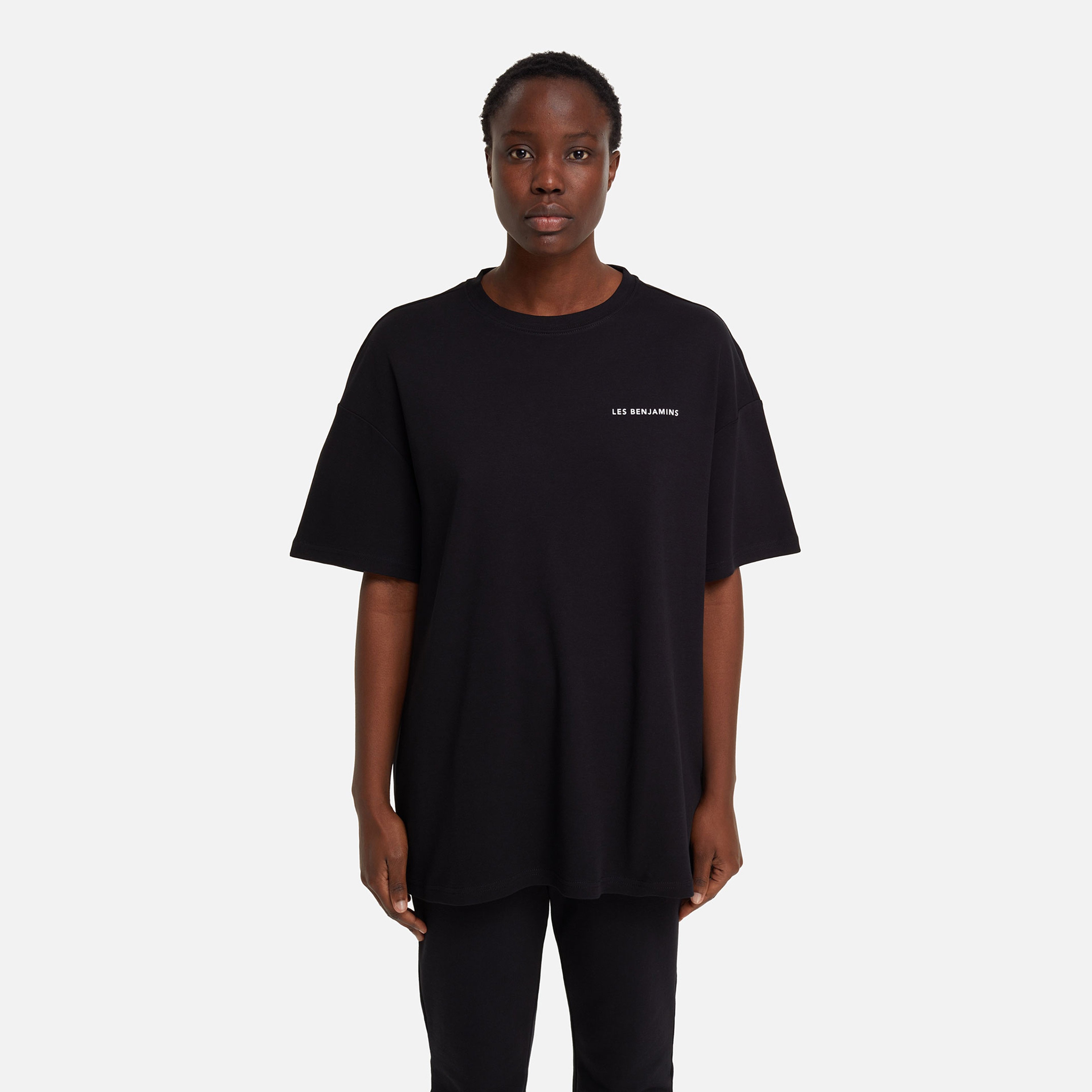 Les Benjamins Core Erkek Siyah T-Shirt