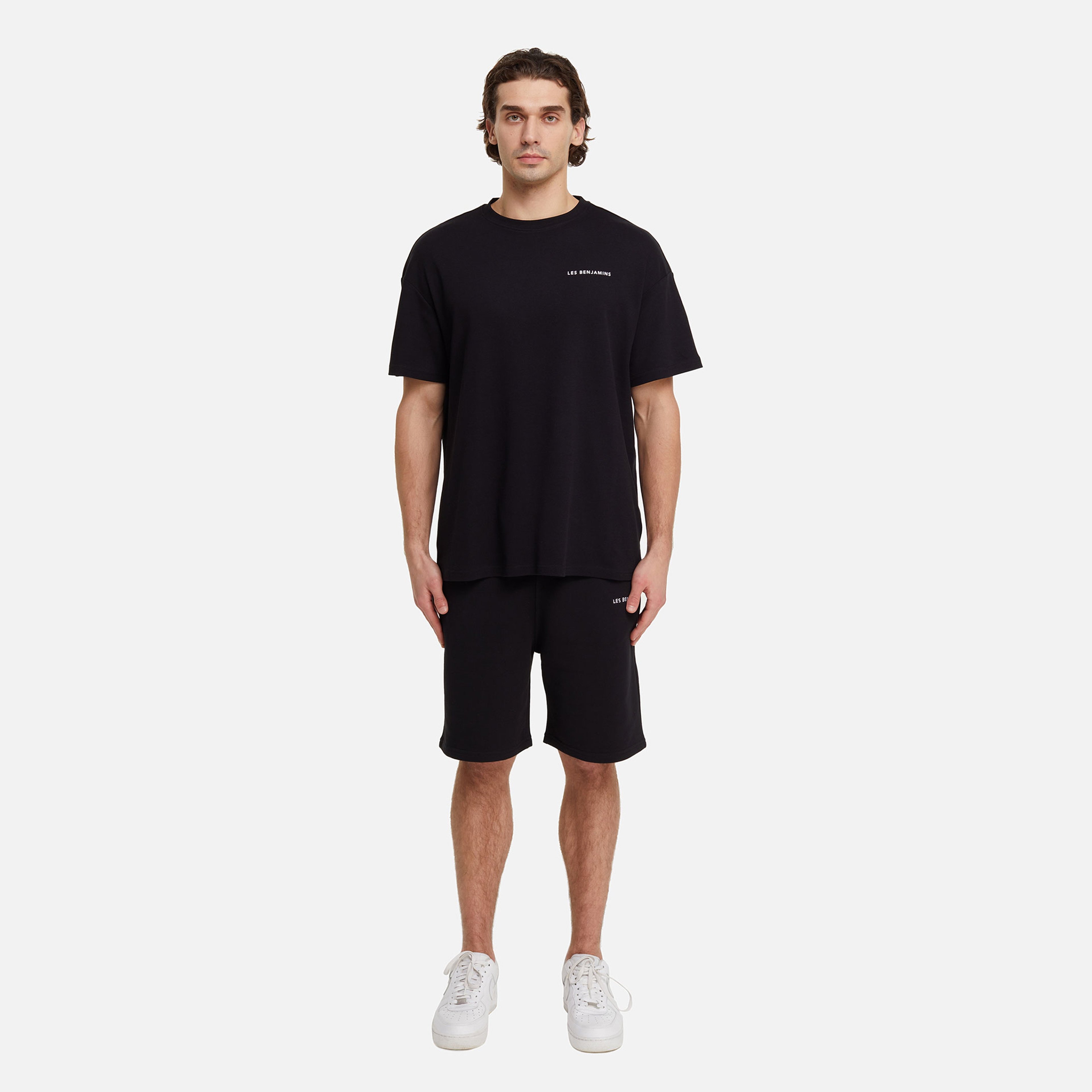 Les Benjamins Core Erkek Siyah T-Shirt