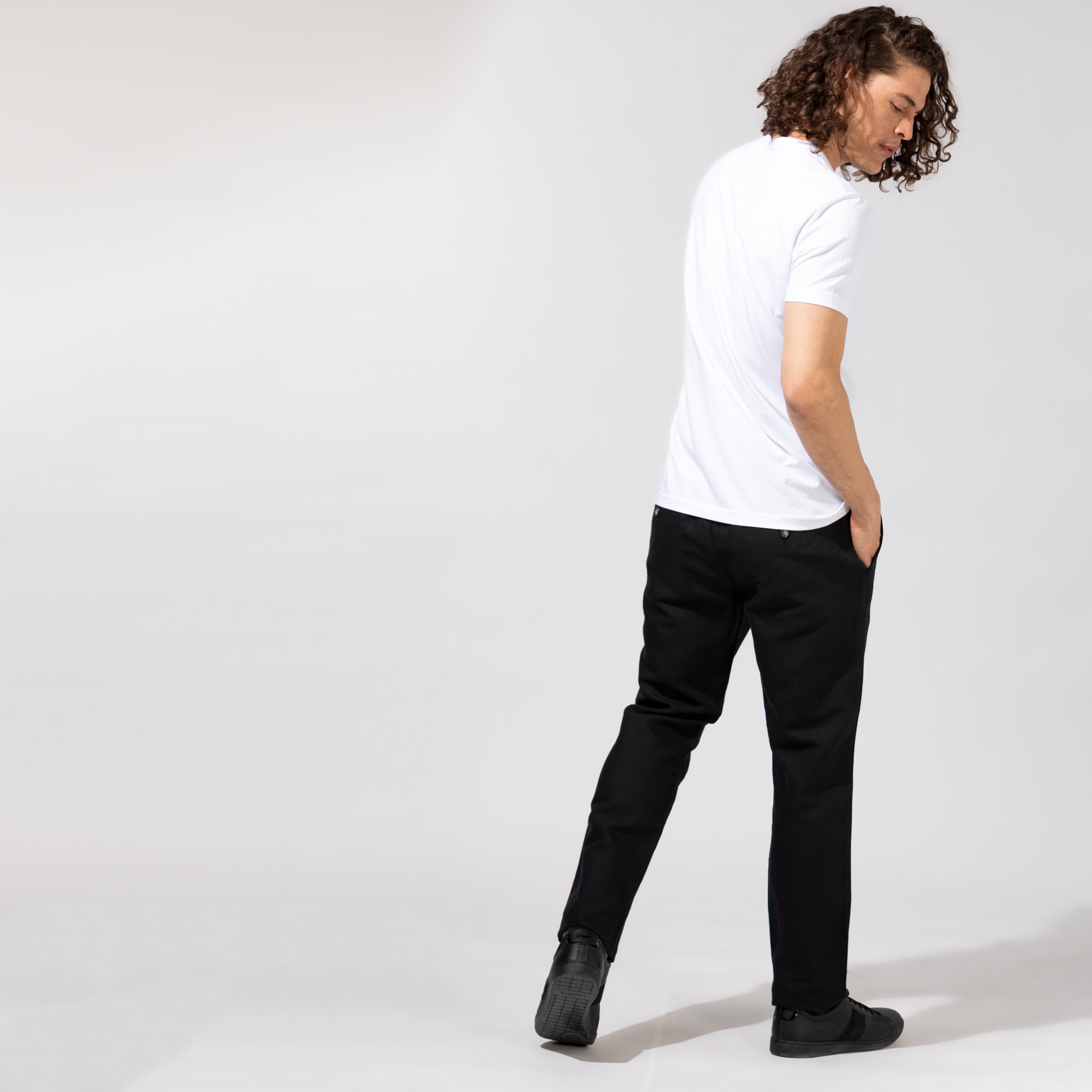 NAUTICA ERKEK SİYAH CLASSIC FIT PANTOLON