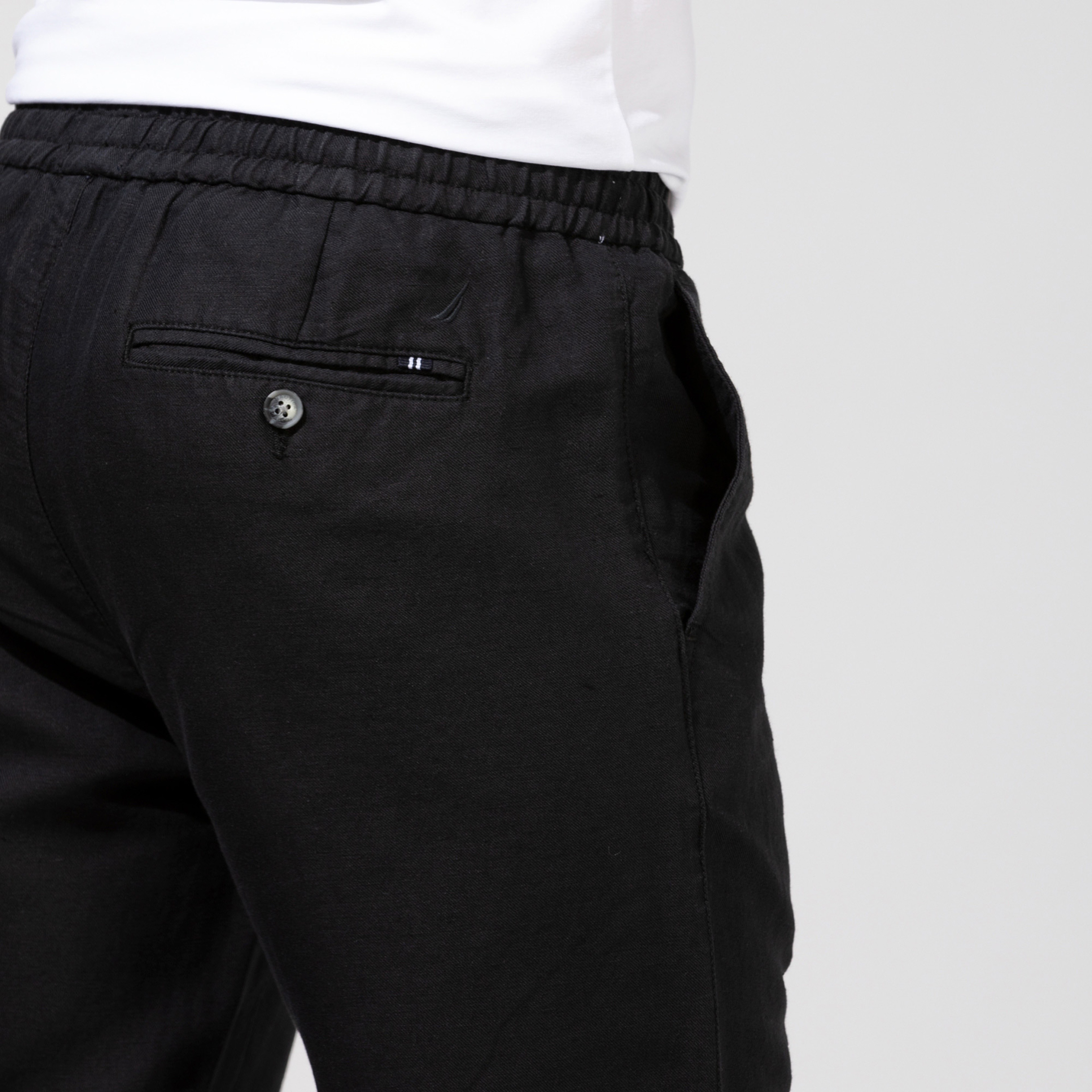 NAUTICA ERKEK SİYAH CLASSIC FIT PANTOLON