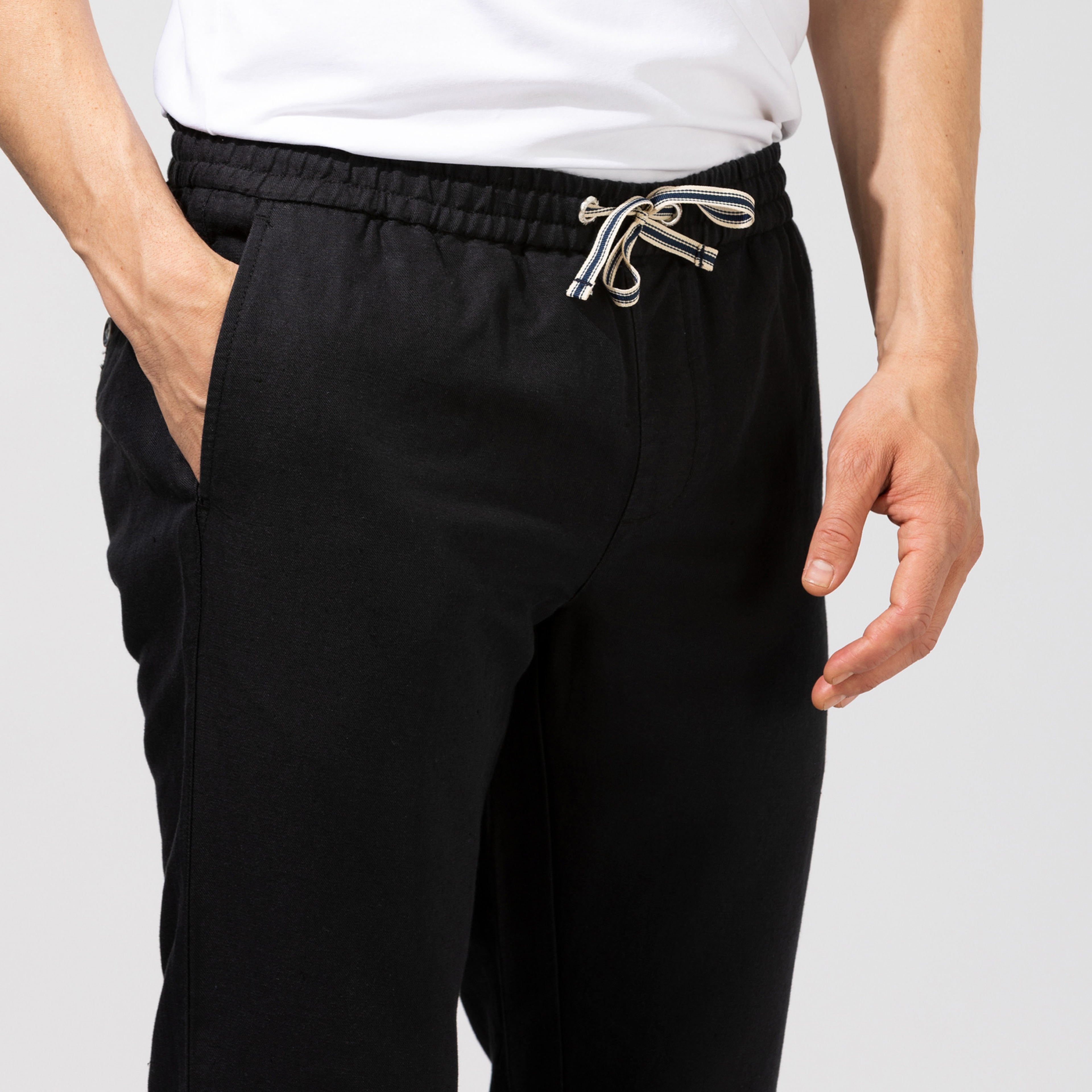 NAUTICA ERKEK SİYAH CLASSIC FIT PANTOLON