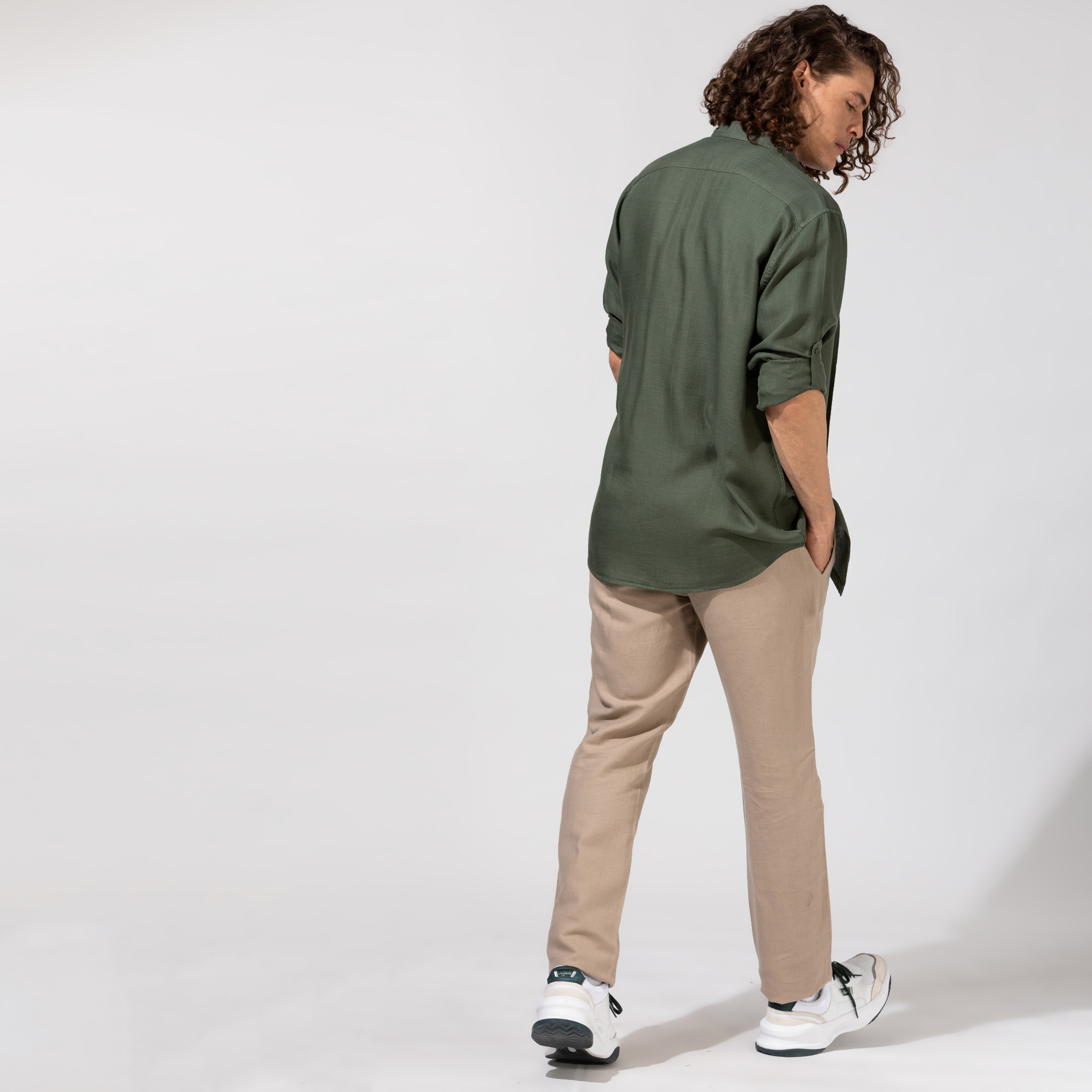 NAUTICA ERKEK BEJ CLASSIC FIT PANTOLON