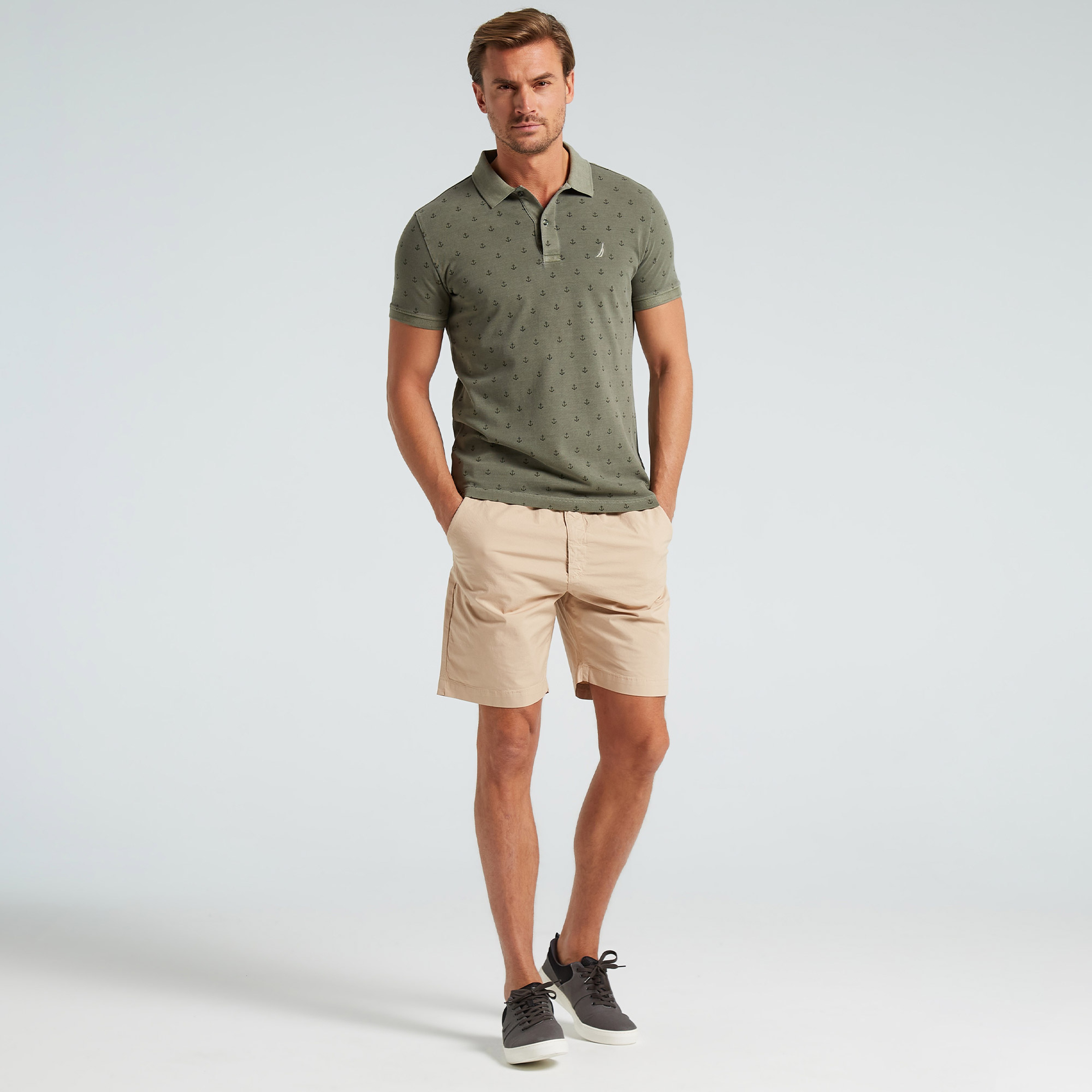 NAUTICA ERKEK YEŞİL SLIM FIT POLO