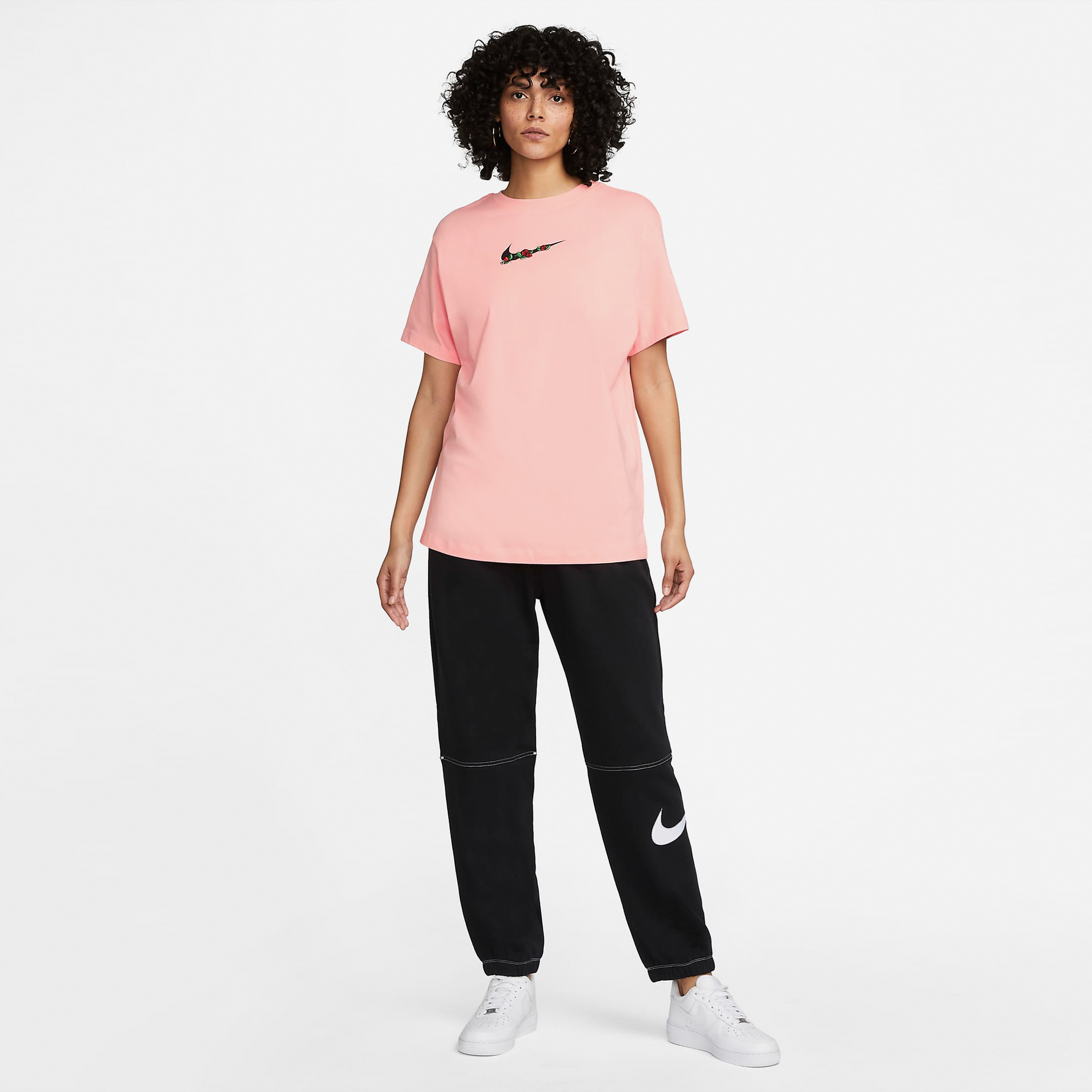 Nike Sportswear Trend Boyfriend Kadın Pembe T-Shirt