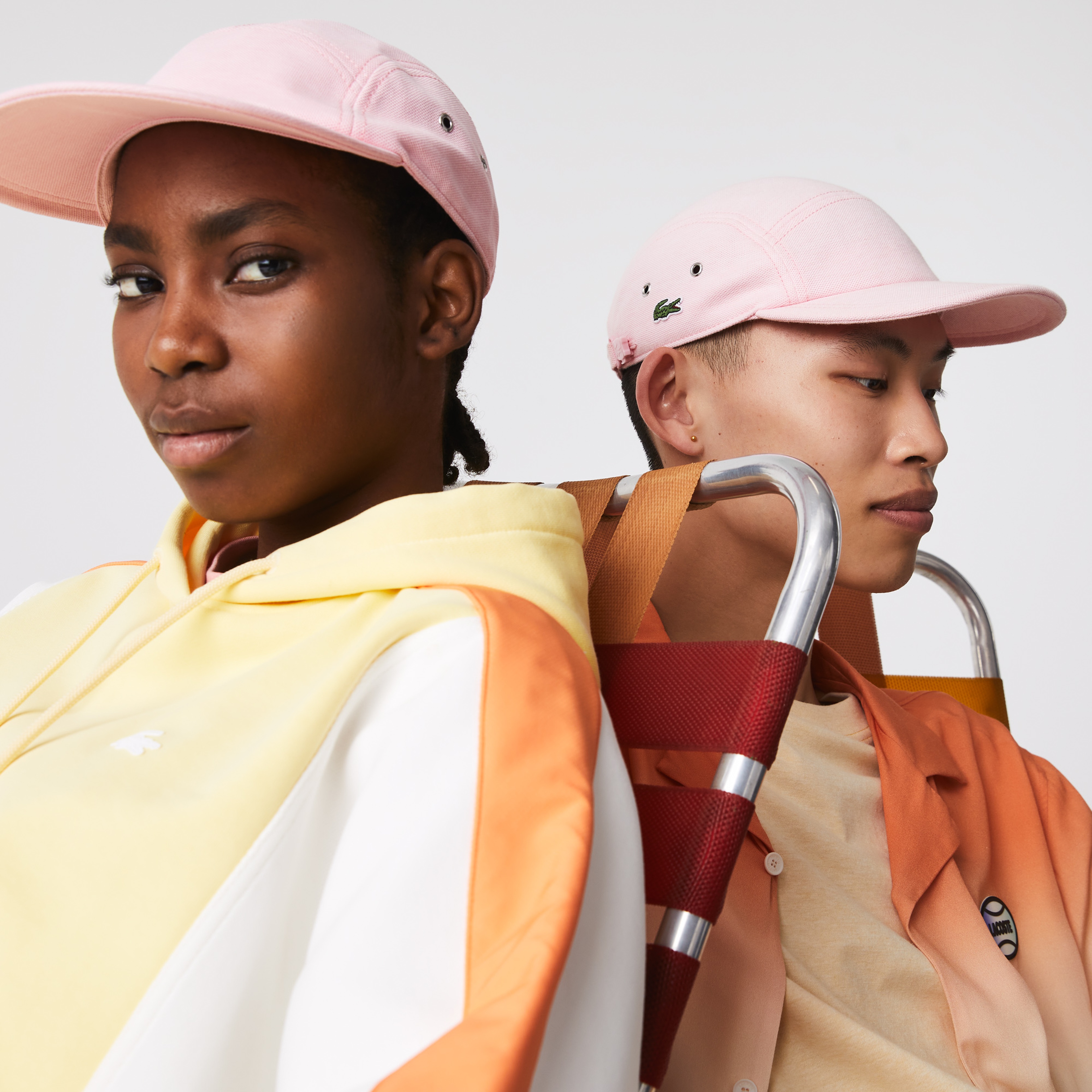 Lacoste L!VE Unisex Pembe Şapka