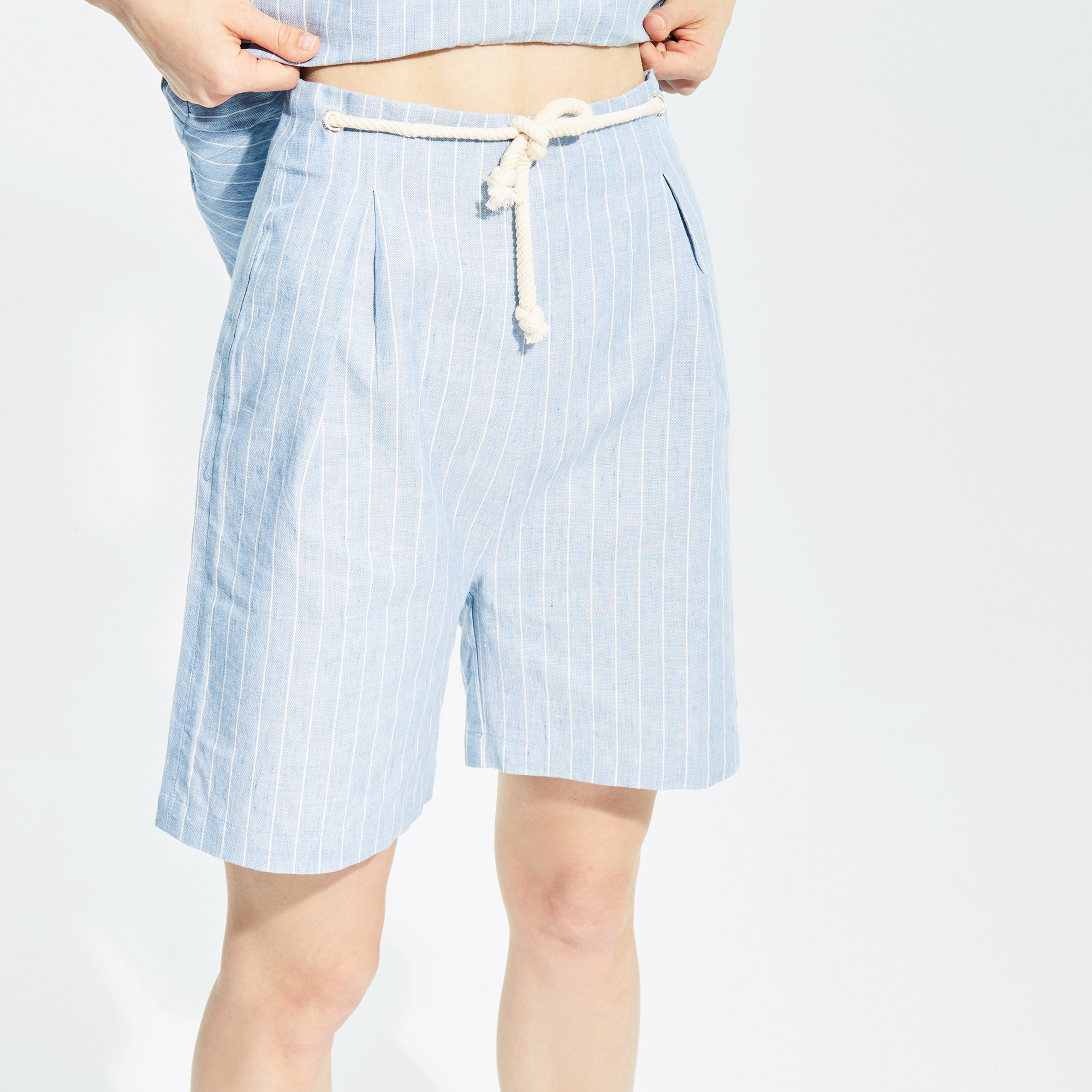 NAUTICA KADIN MAVİ STANDART FIT ŞORT