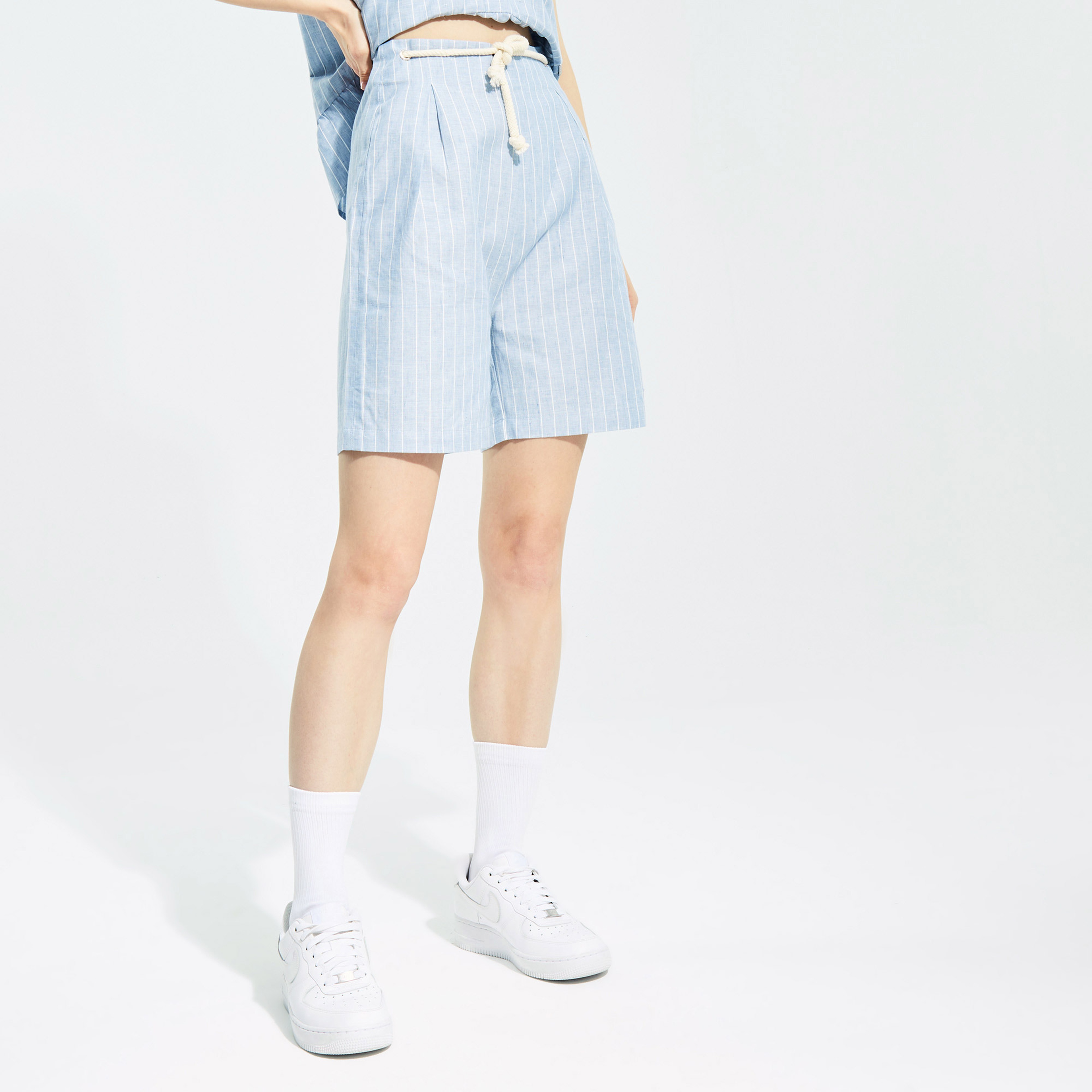 NAUTICA KADIN MAVİ STANDART FIT ŞORT