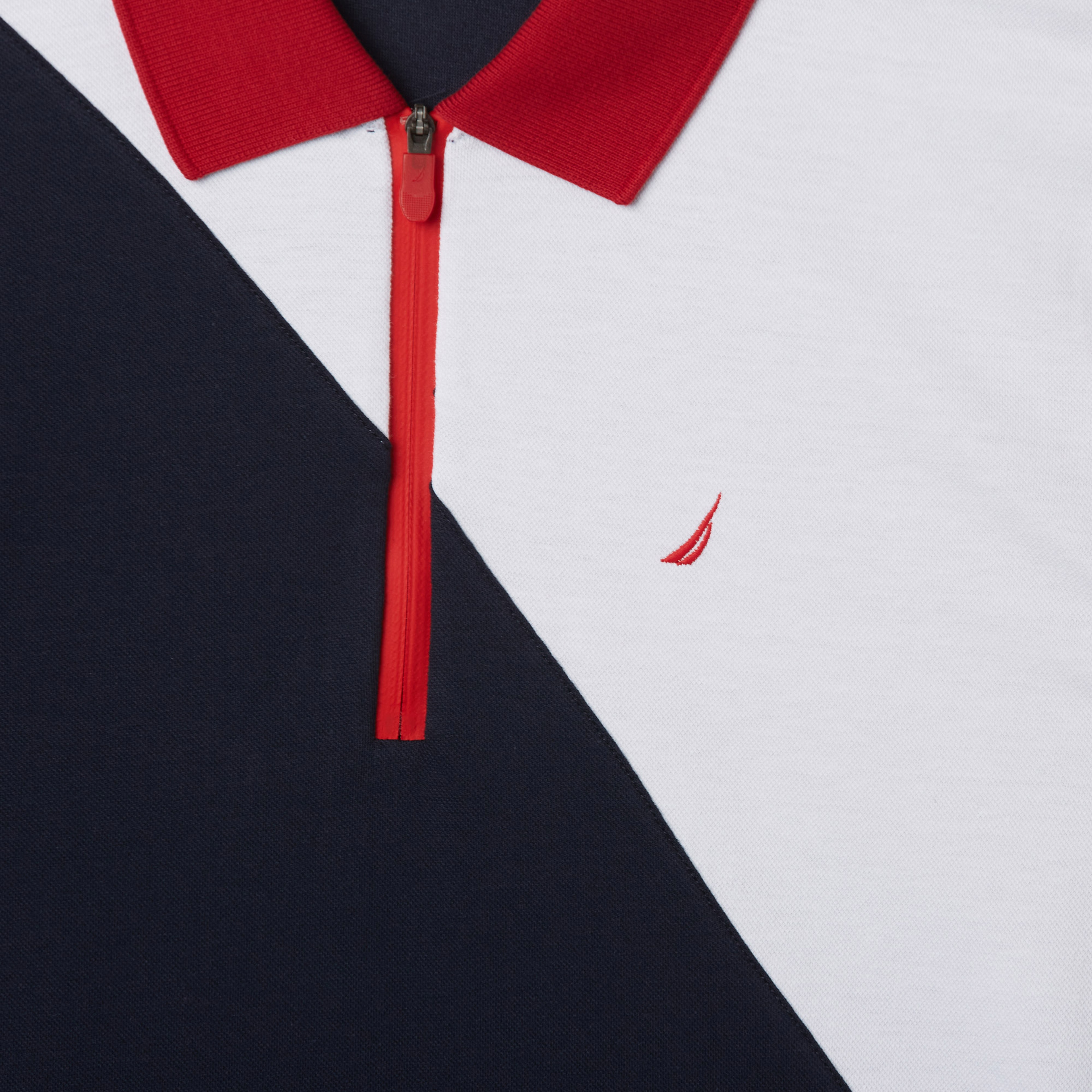 Nautica Kadın Lacivert Slim Fit Kısa Kollu Elbise