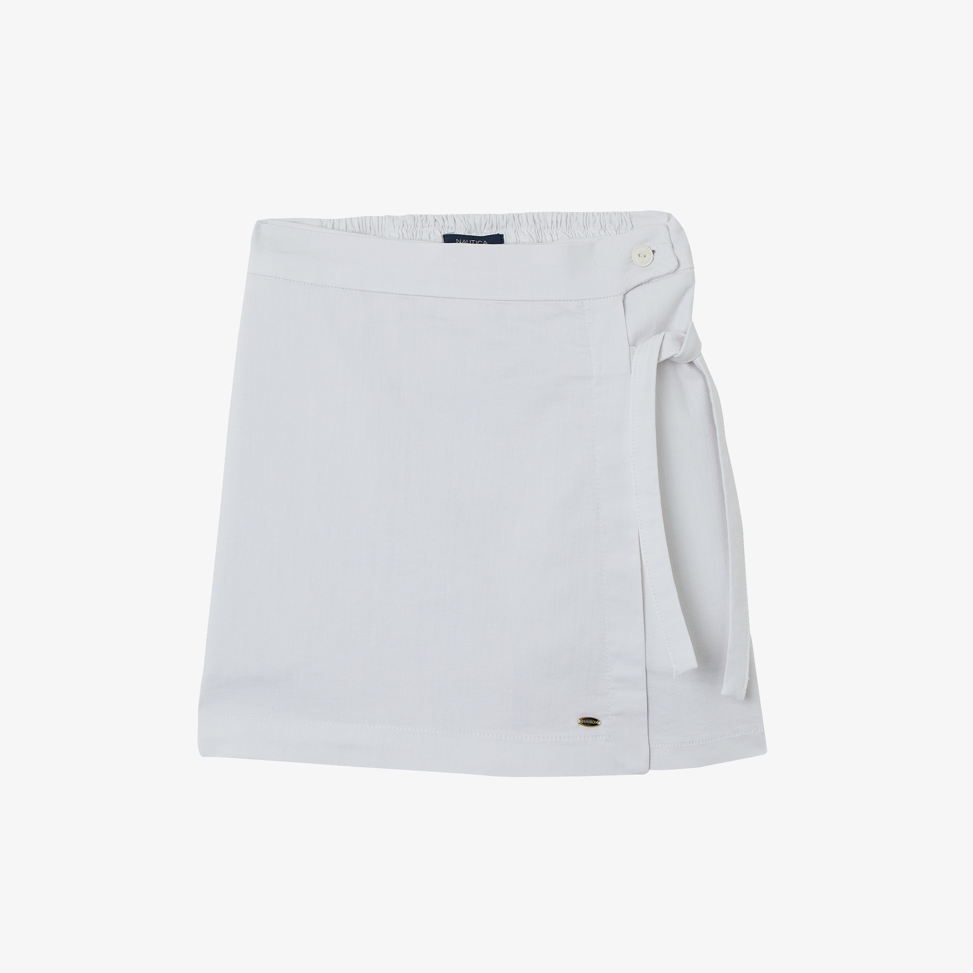 NAUTICA KADIN BEYAZ STANDART FIT ŞORT ETEK