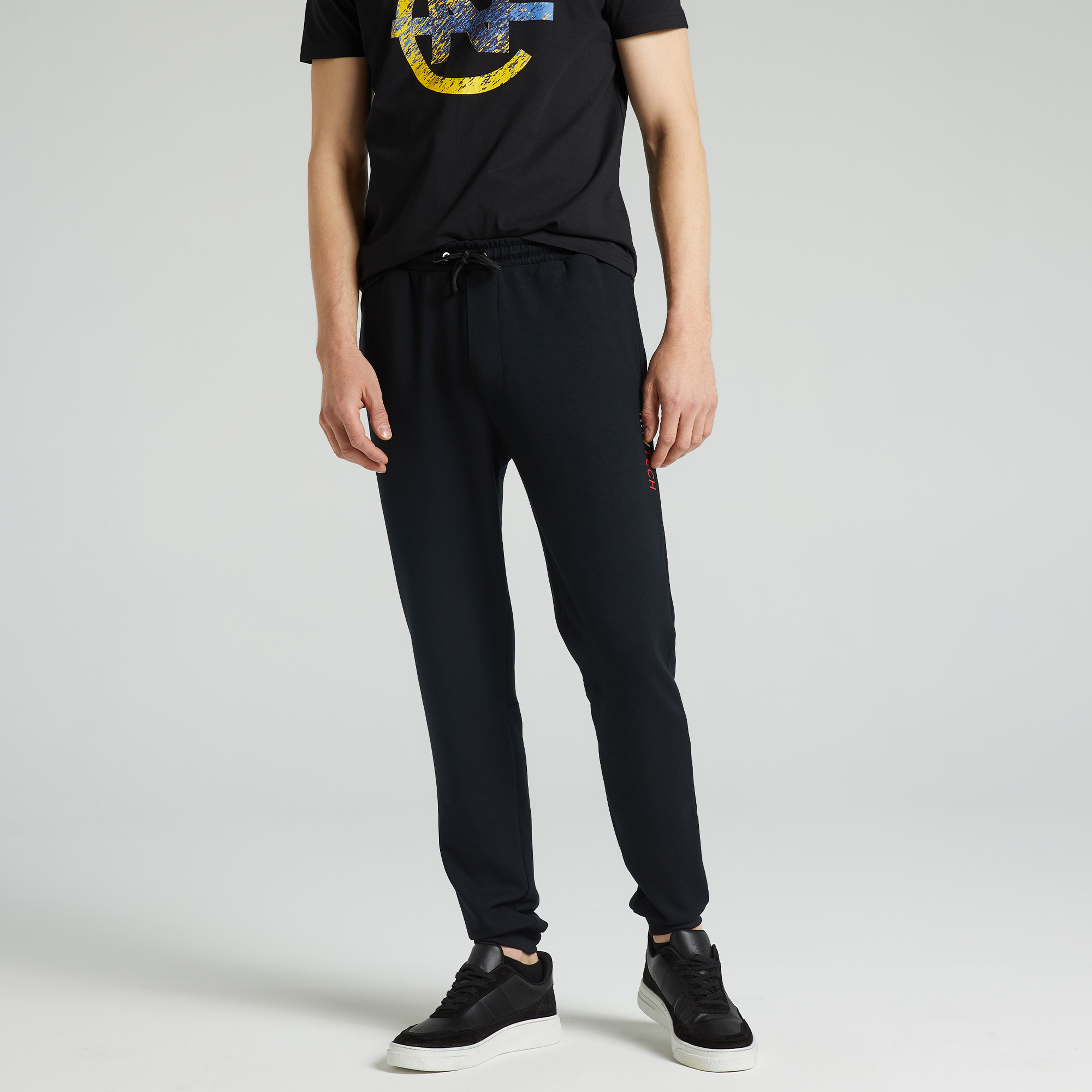 NAUTICA ERKEK SİYAH STANDART FIT EŞOFMAN ALTI