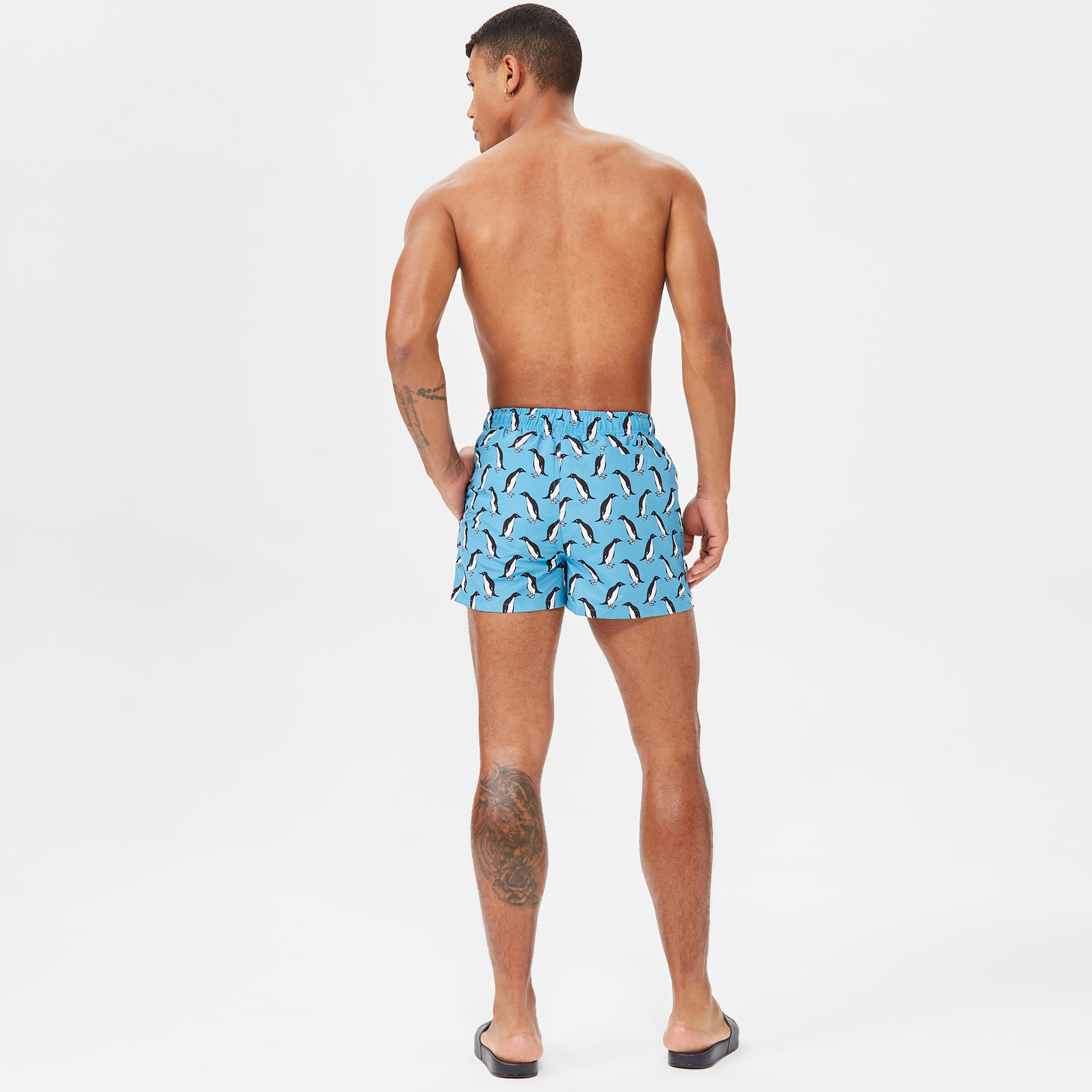 Nautica Erkek Mavi Mayo Şort