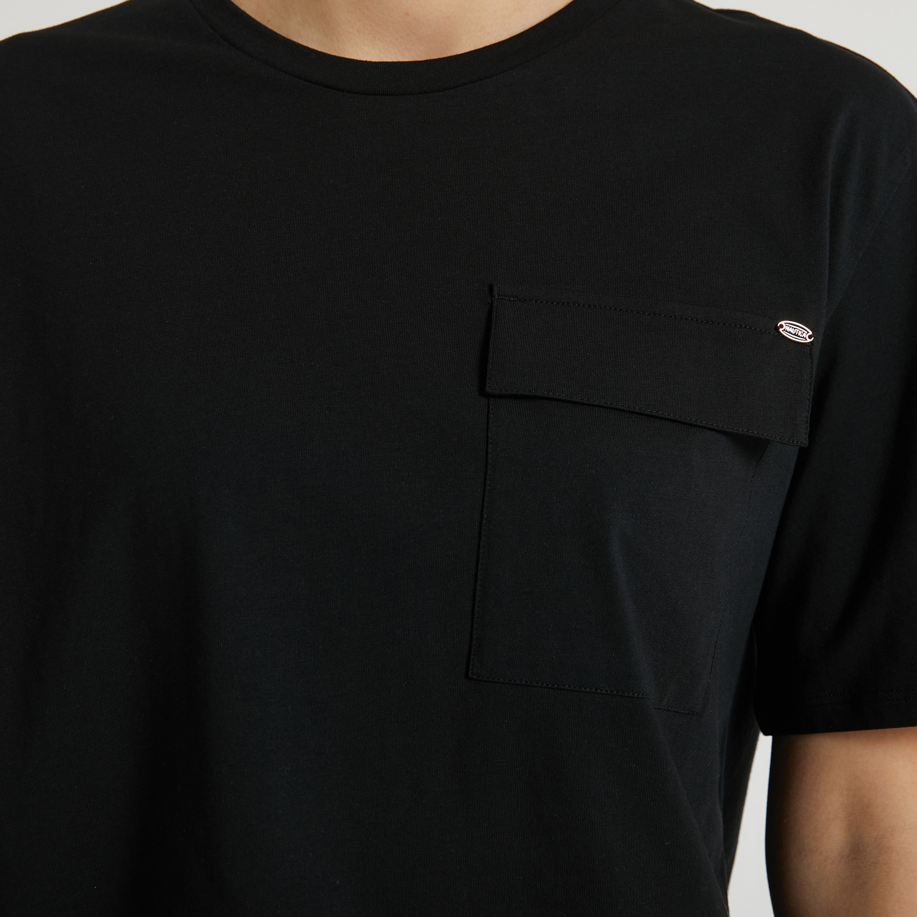 Nautica Oversize Kısa Kollu Kadın Siyah T-shirt