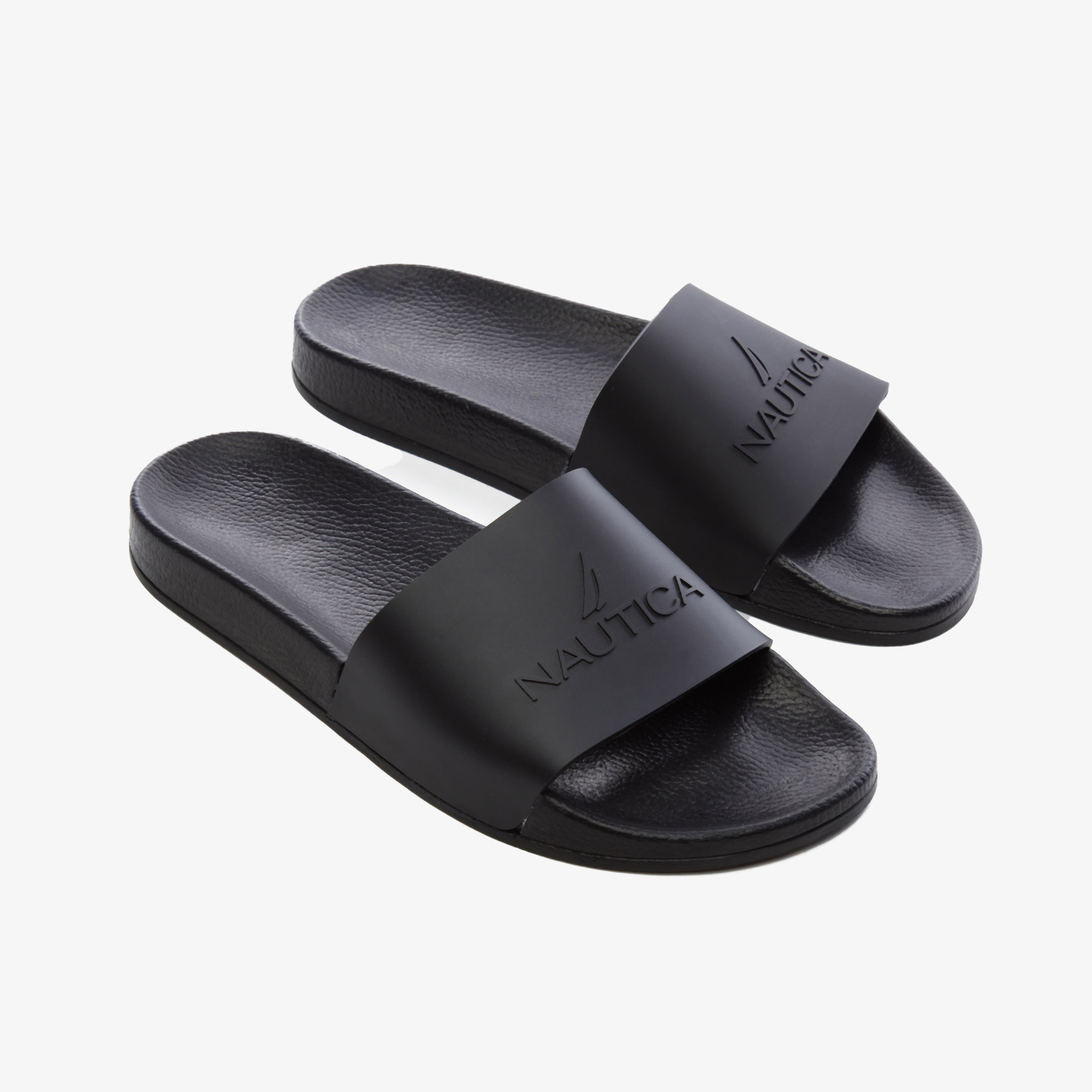 NAUTICA ERKEK SİYAH TEK BANTLI TERLİK