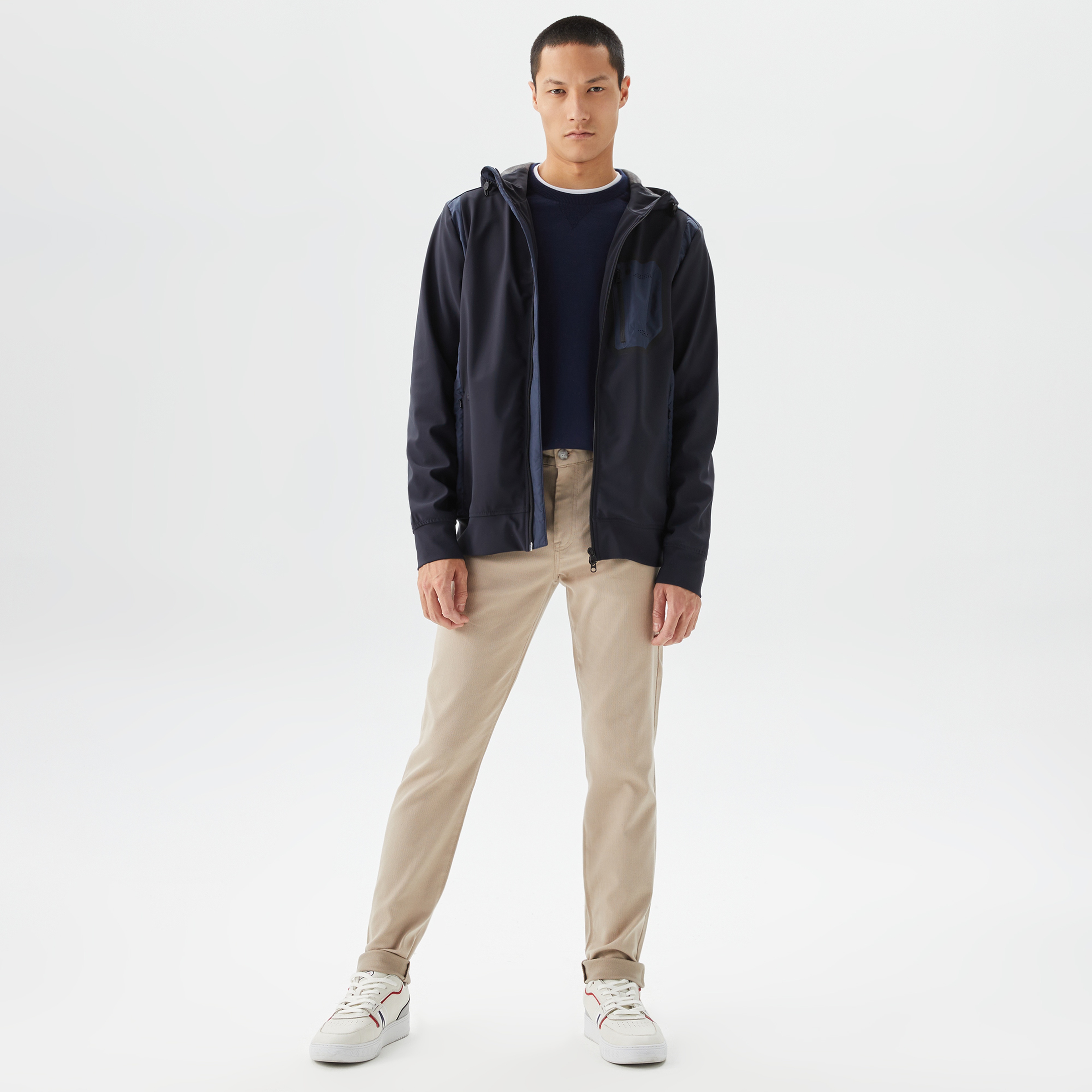 Lacoste Erkek Lacivert Mont