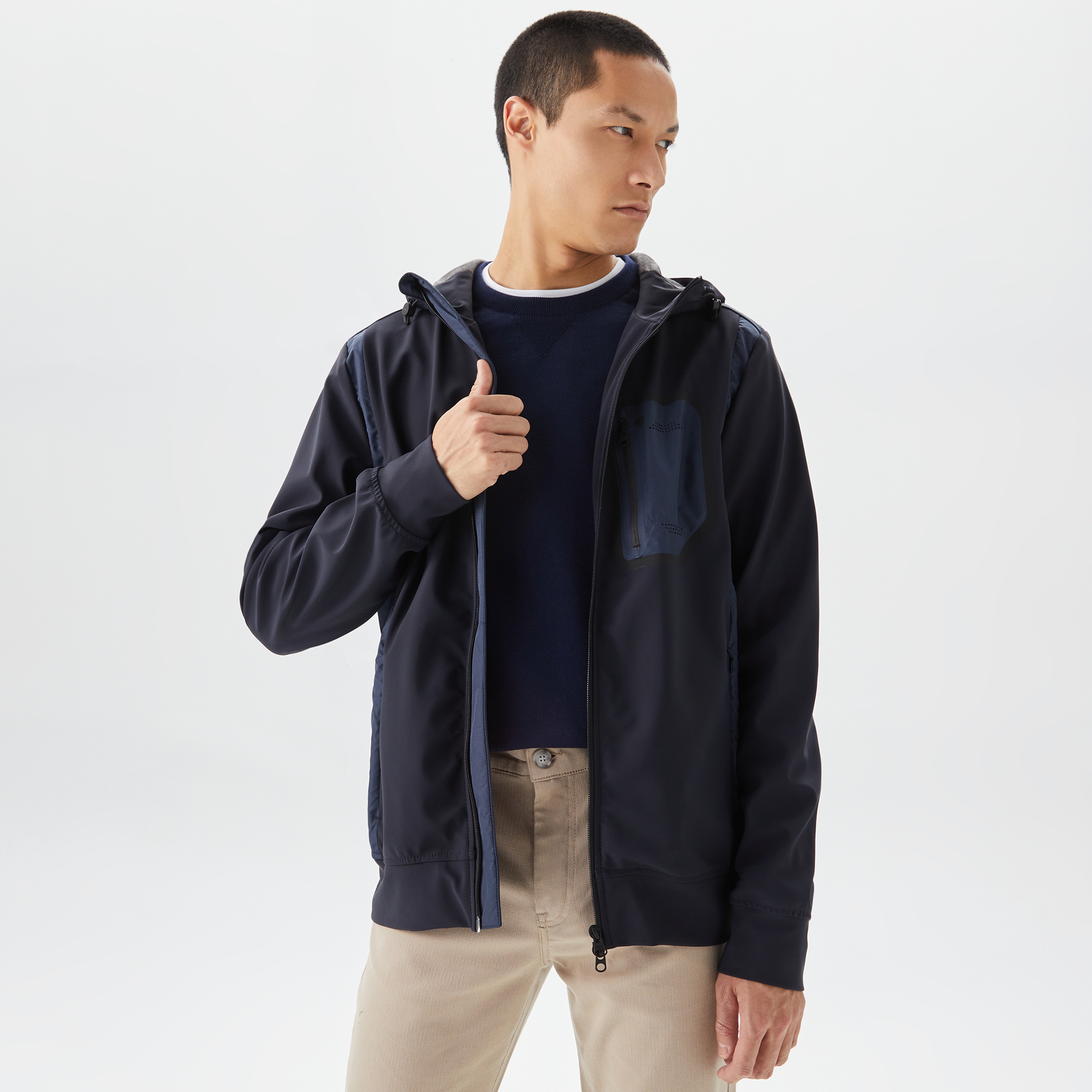 Lacoste Erkek Lacivert Mont