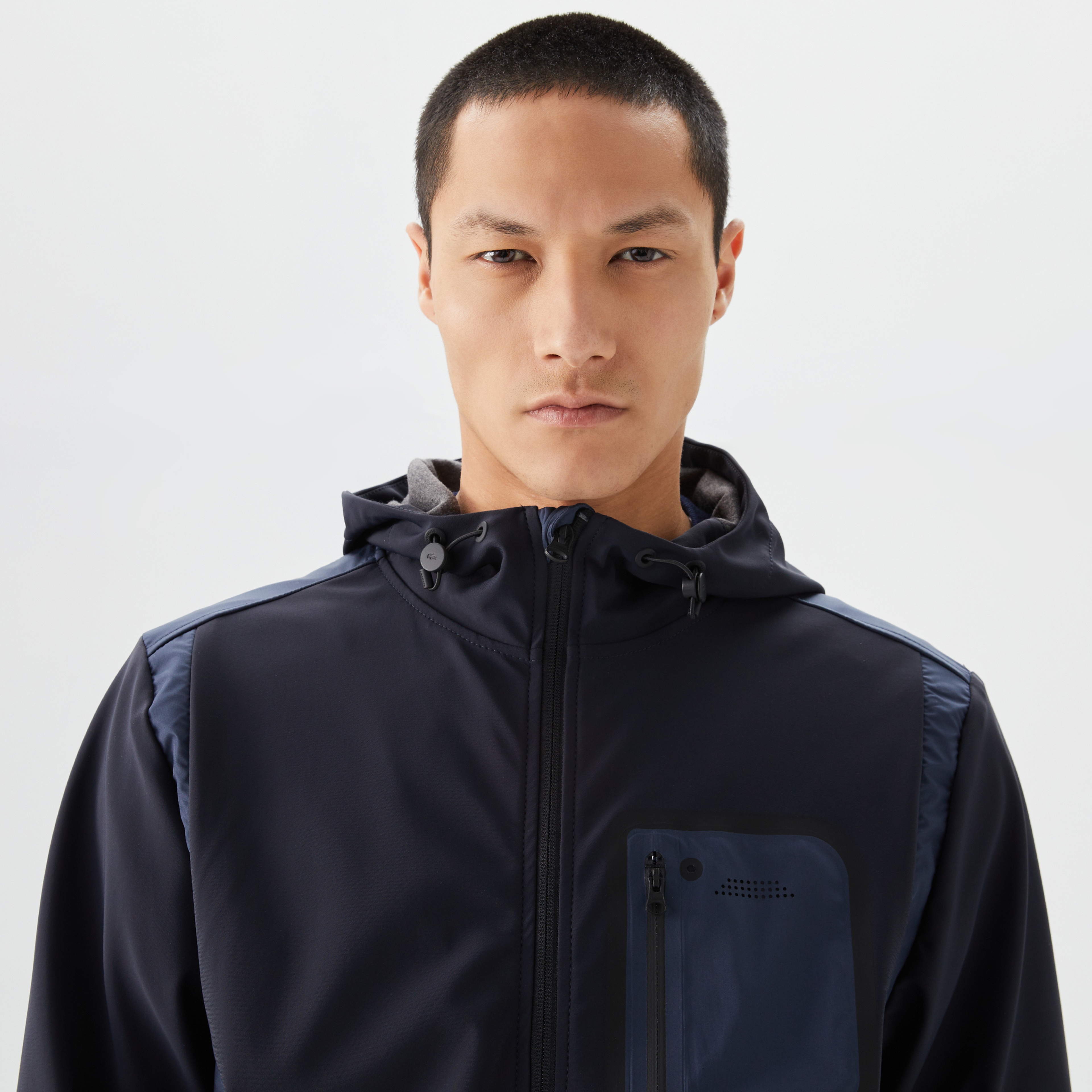 Lacoste Erkek Lacivert Mont
