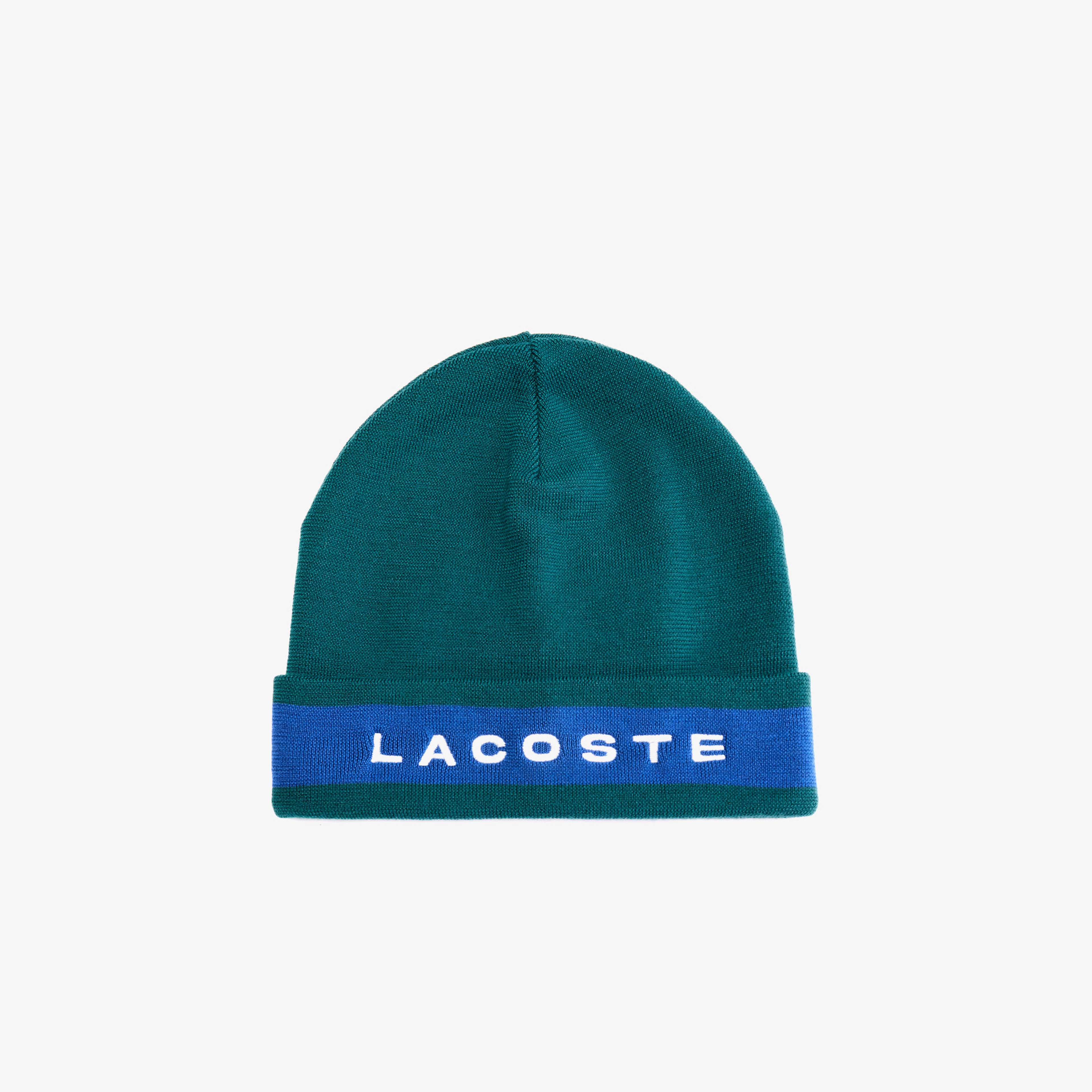 Lacoste Erkek Yün Yeşil Bere