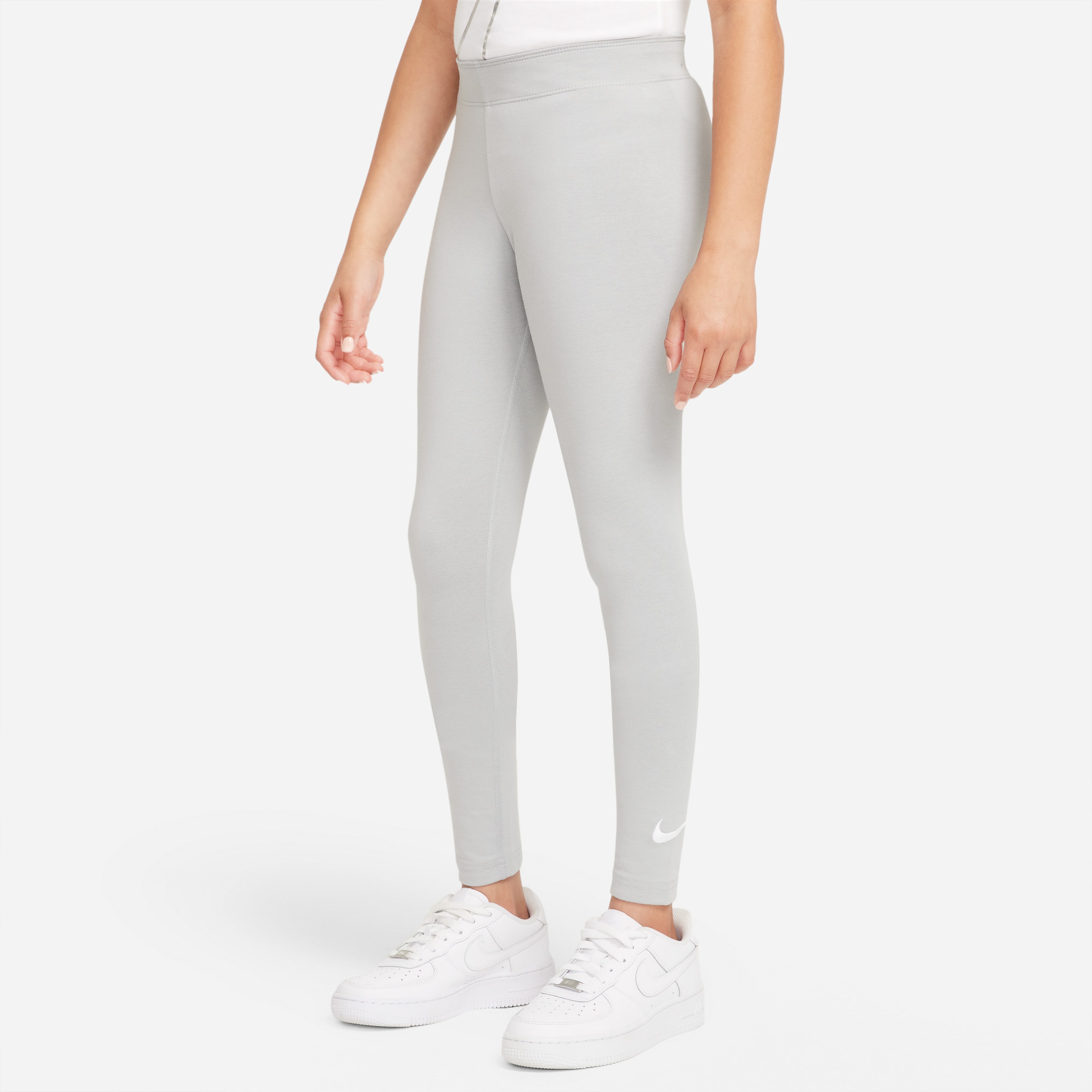 Nike Sportswear Favorites Swoosh Lbr Çocuk Gri Tayt