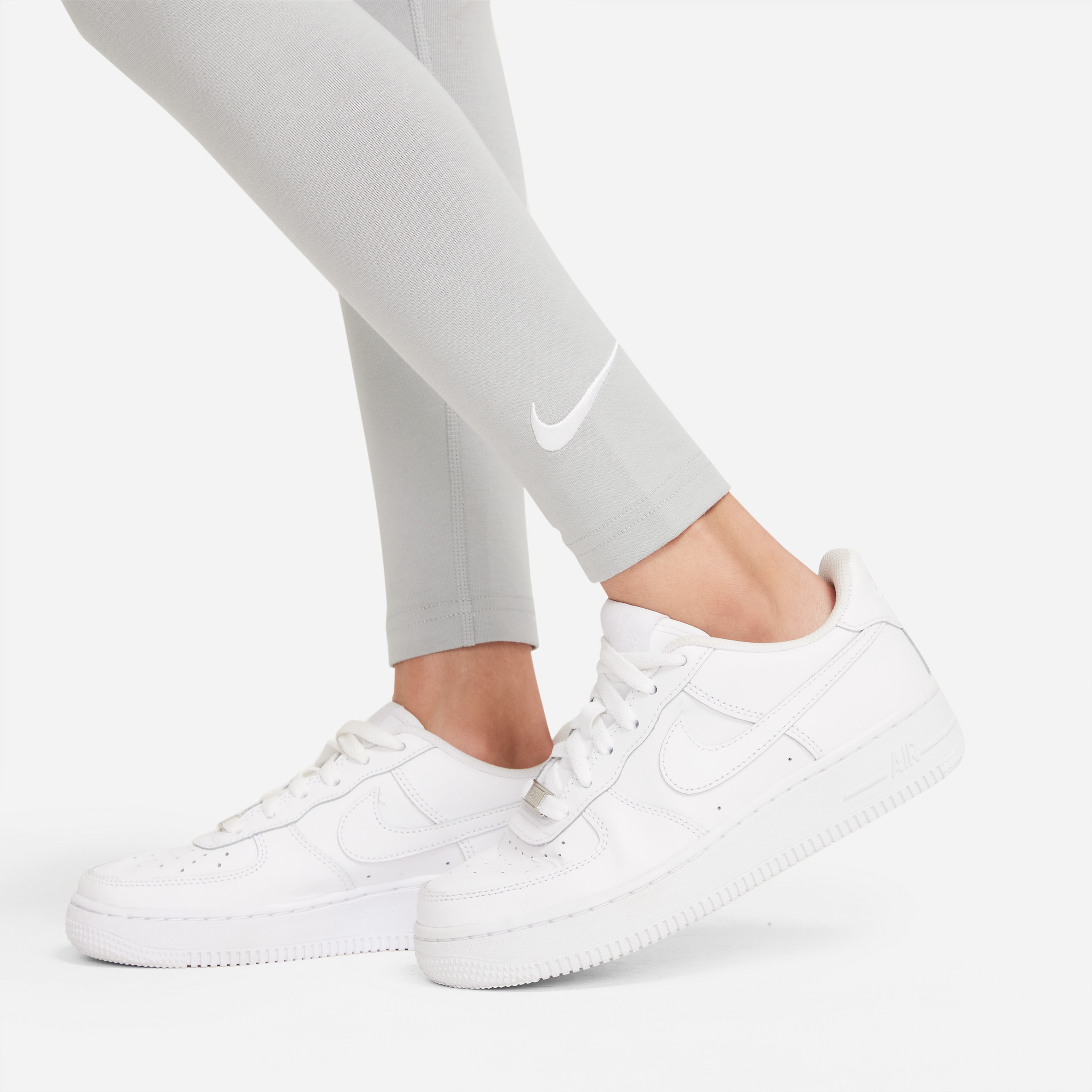 Nike Sportswear Favorites Swoosh Lbr Çocuk Gri Tayt