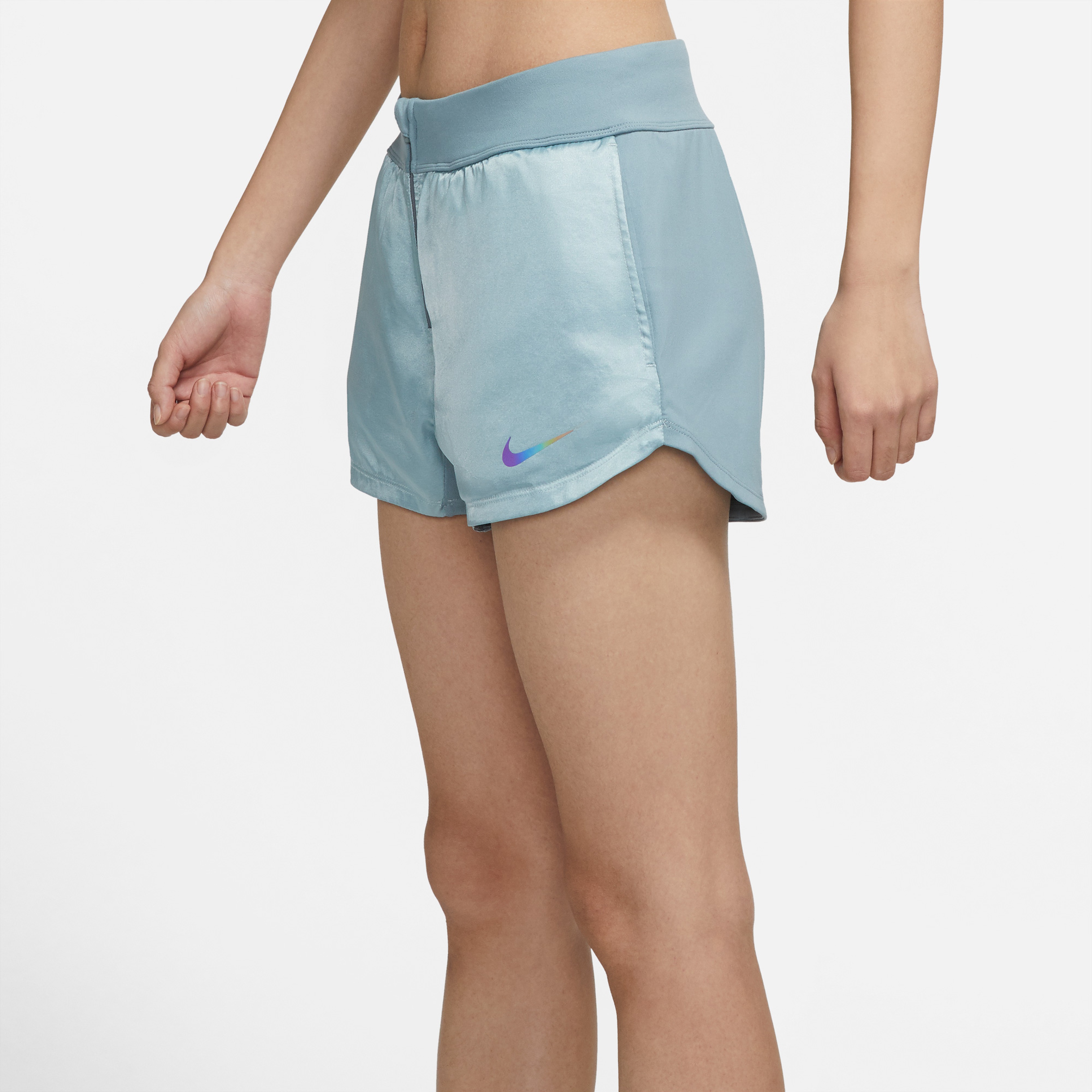 Nike Tfadv Run Division Kadın Gri Şort