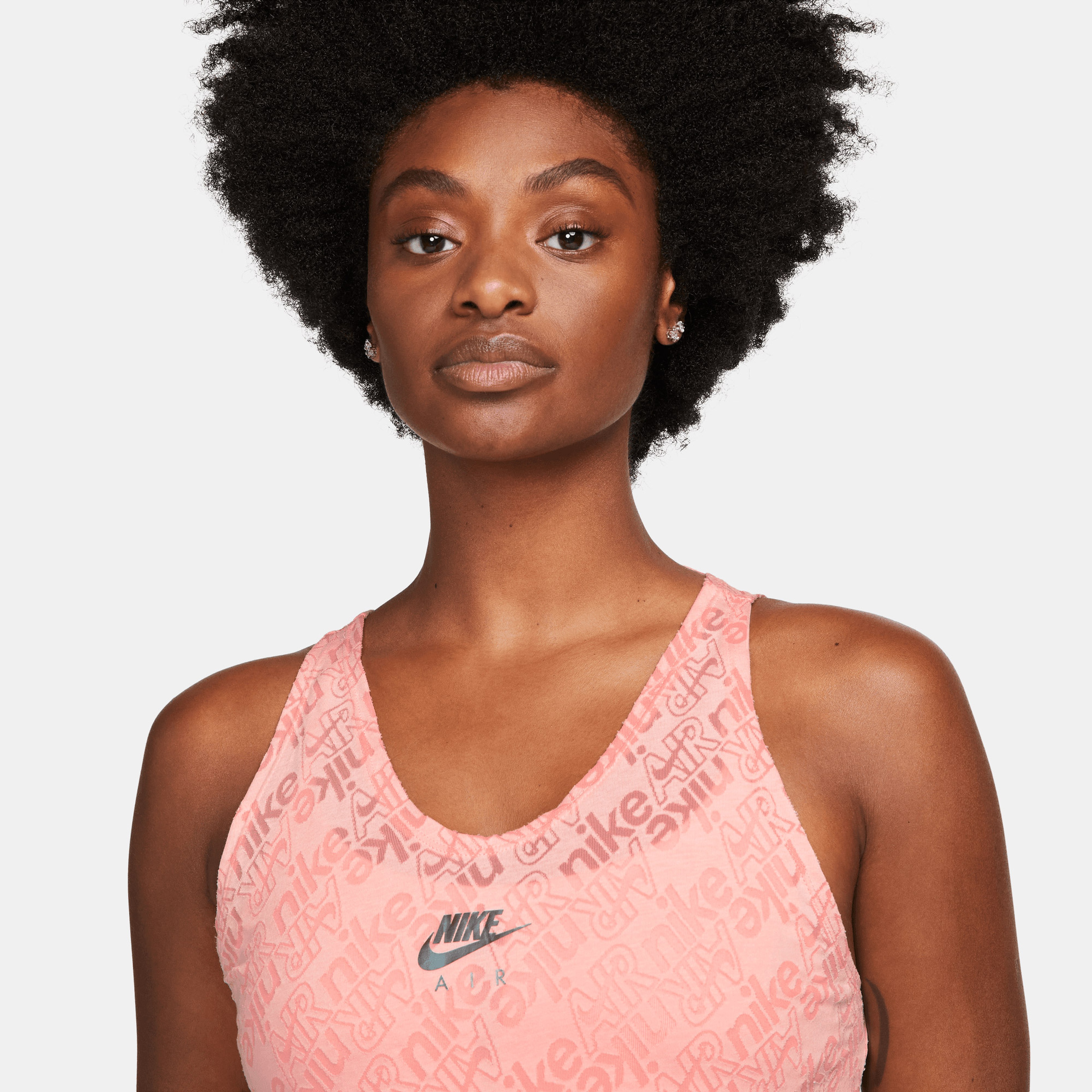 Nike Air Dri-Fit Print Kadın Pembe T-Shirt