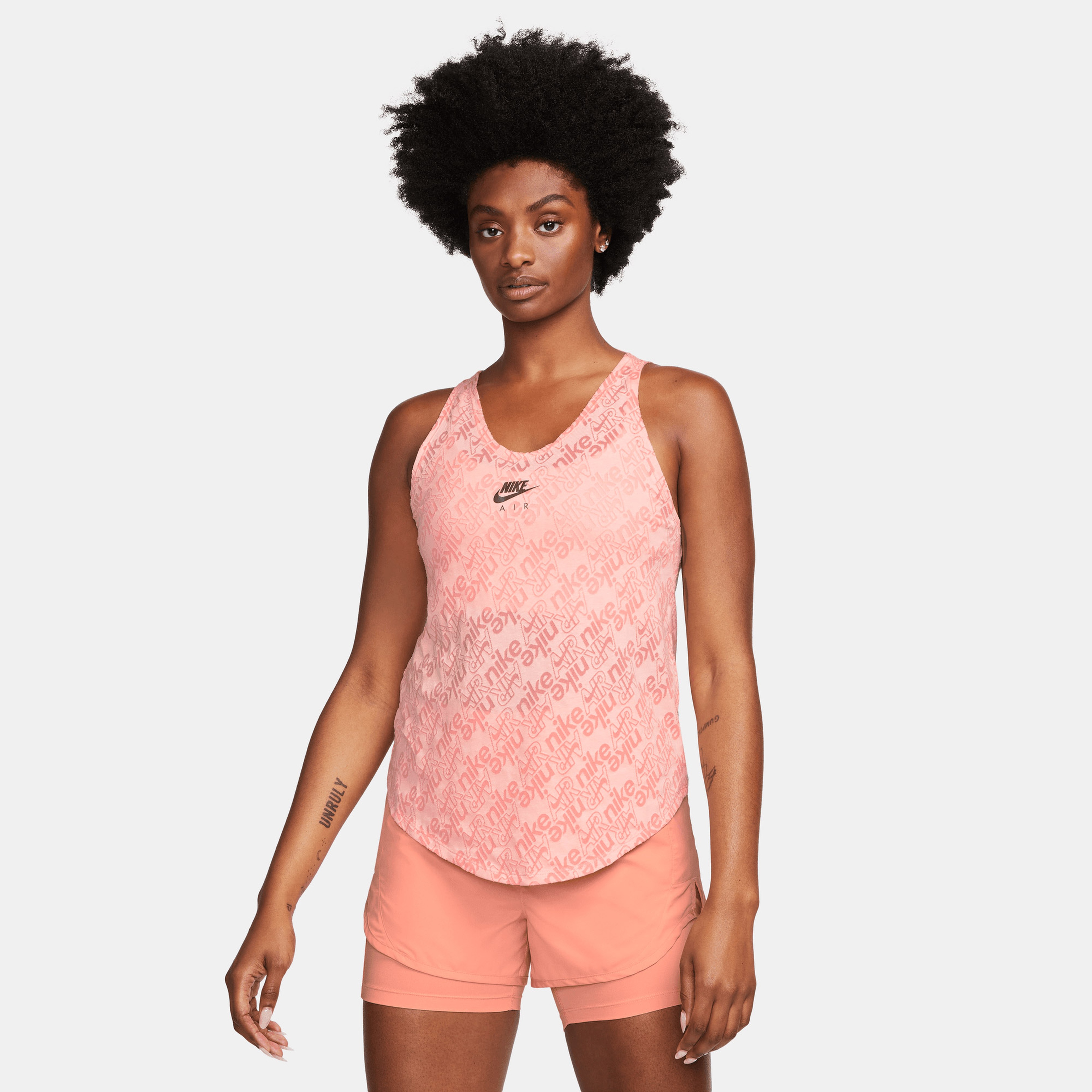 Nike Air Dri-Fit Print Kadın Pembe T-Shirt